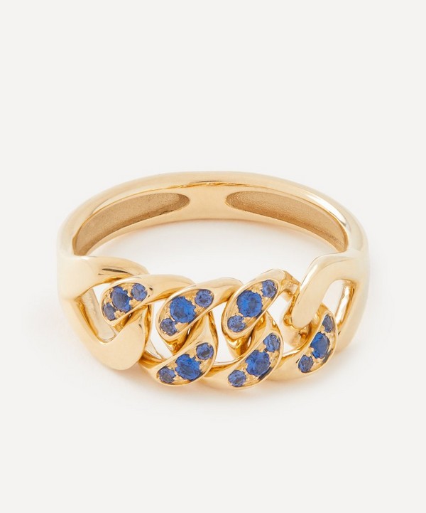 Liberty - 9ct Gold Boundless Blue Sapphire Ring image number null