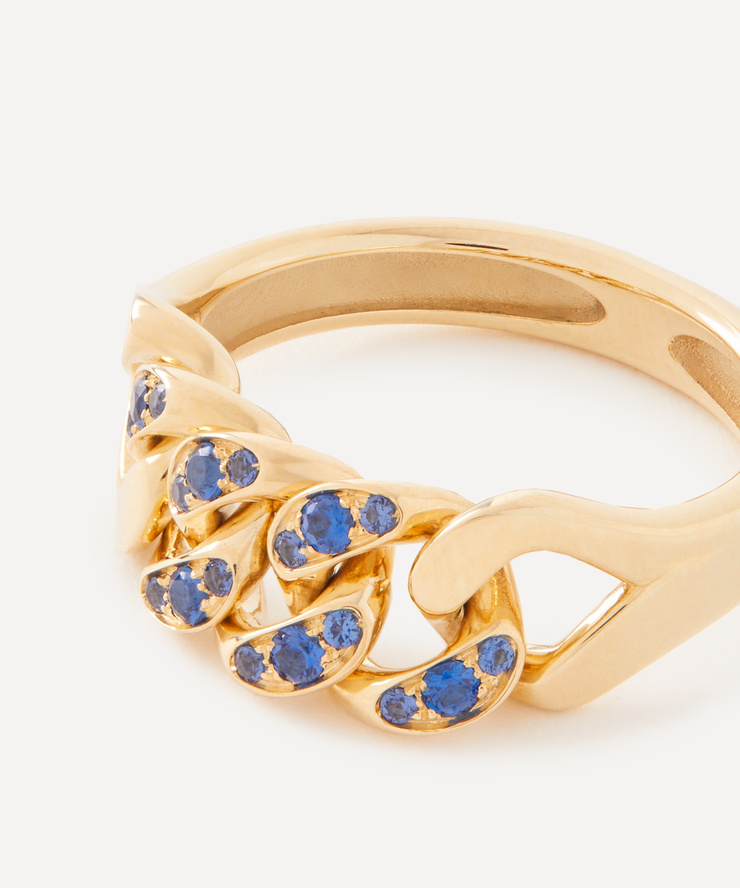 Liberty - 9ct Gold Boundless Blue Sapphire Ring image number 2