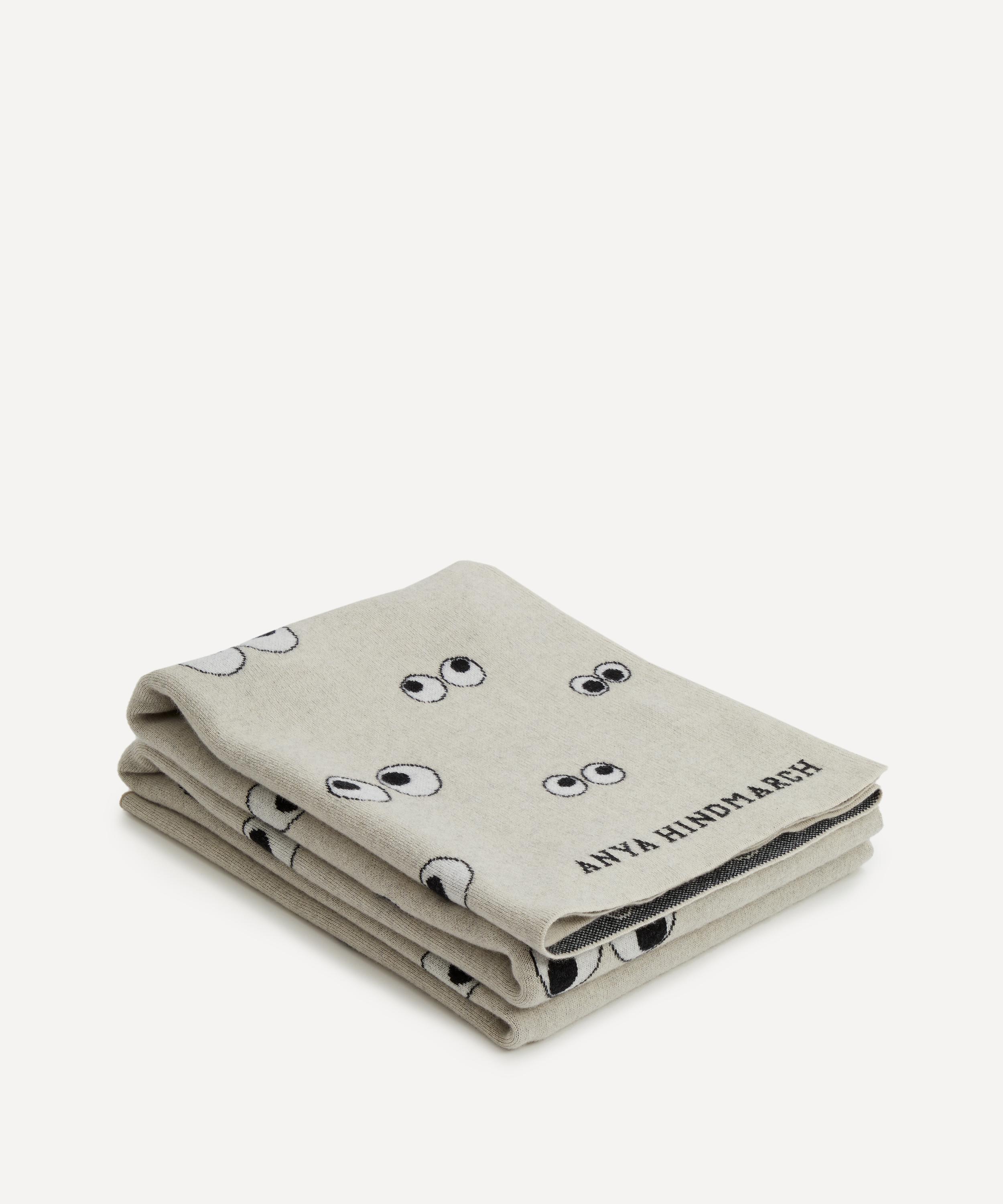 Anya Hindmarch - All Over Eyes Wool Blanket image number 0