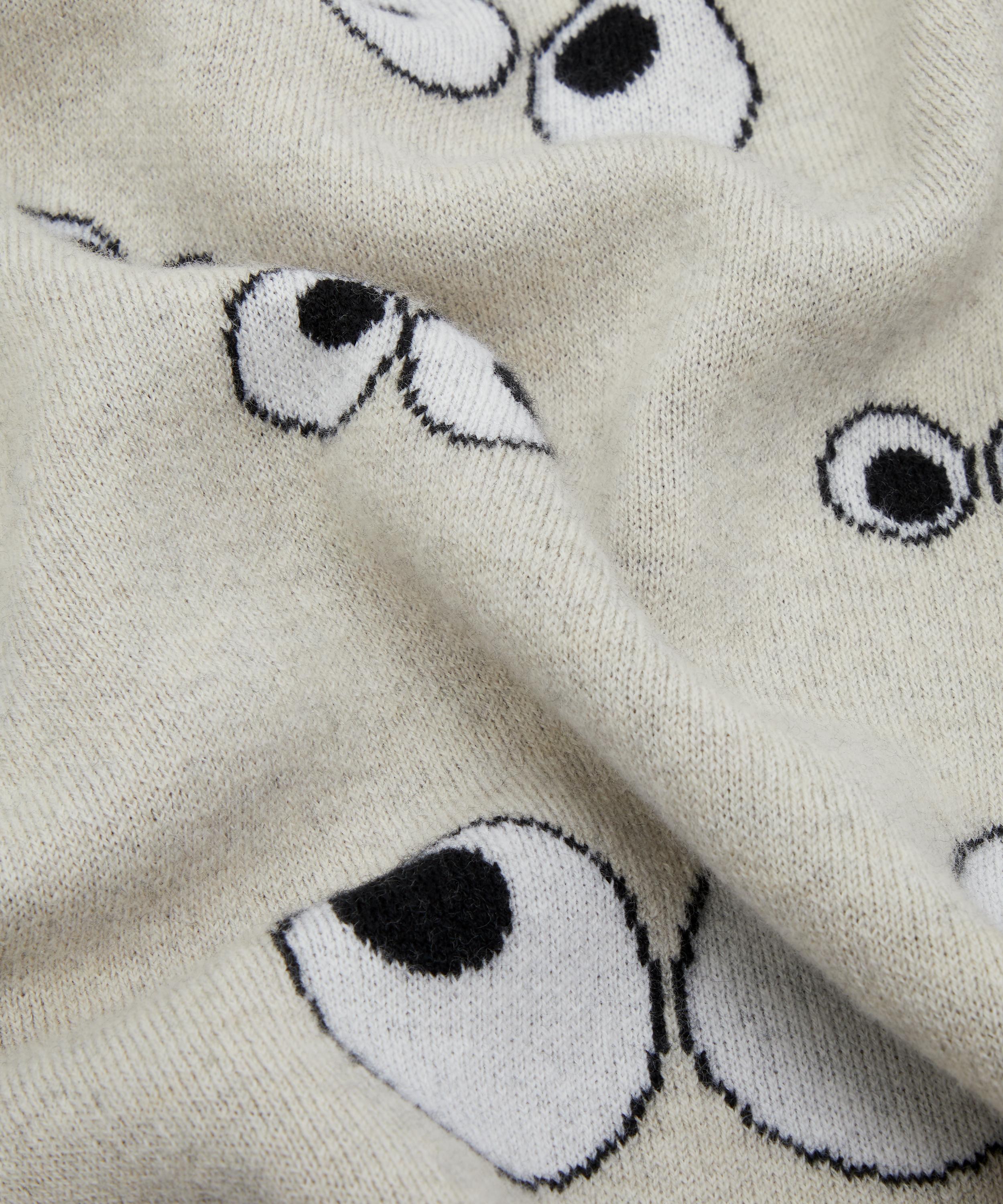 Anya Hindmarch - All Over Eyes Wool Blanket image number 3