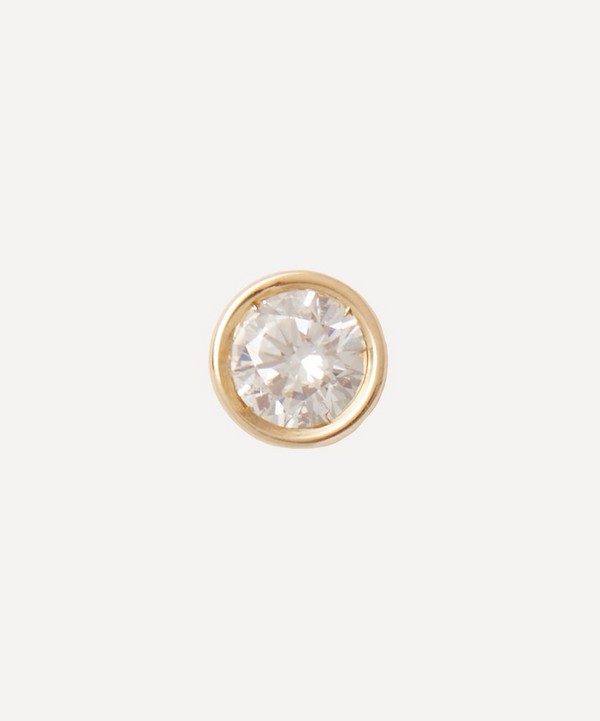 Liberty - 9ct Gold Voti Diamond Stud Earrings image number null