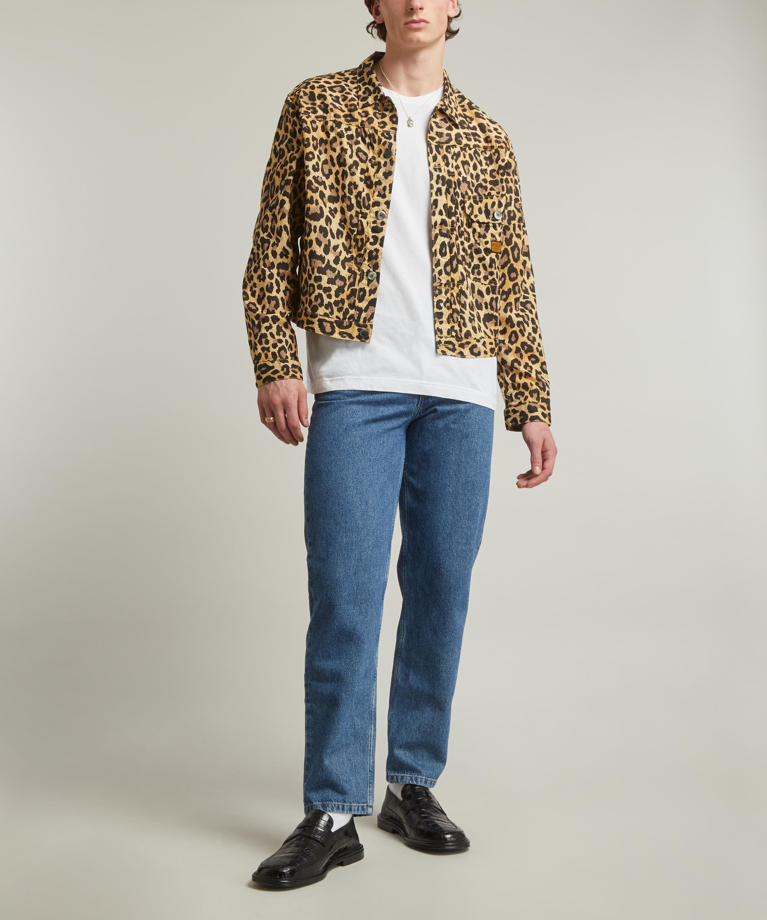 Kapital - Leopard Print Cotton-Gauze 1st Jacket image number 1