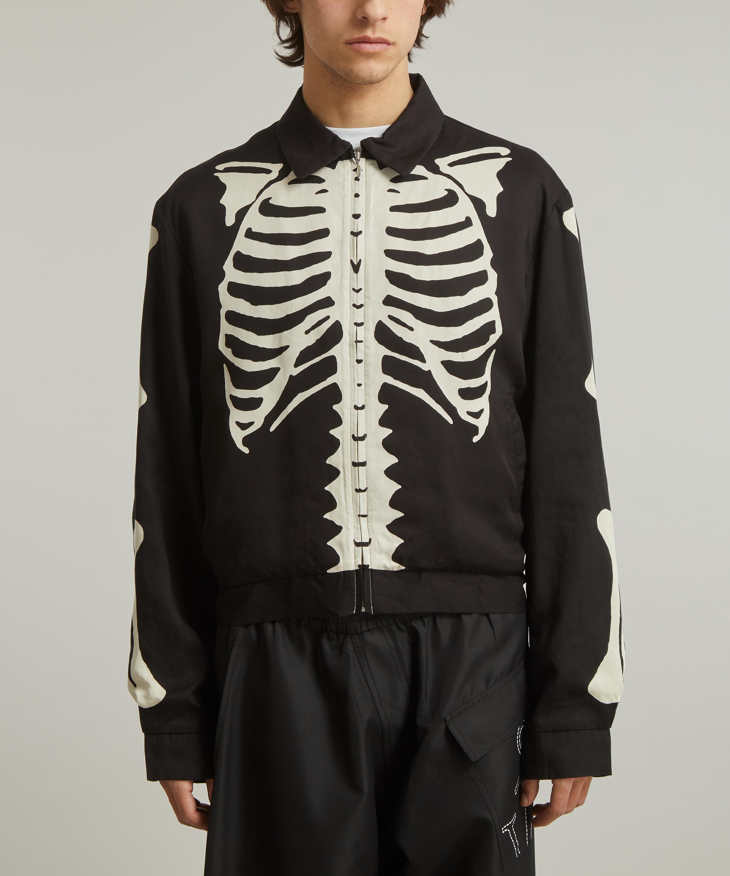 Kapital - Rayon Twill BONE Drizzle Jacket image number 2