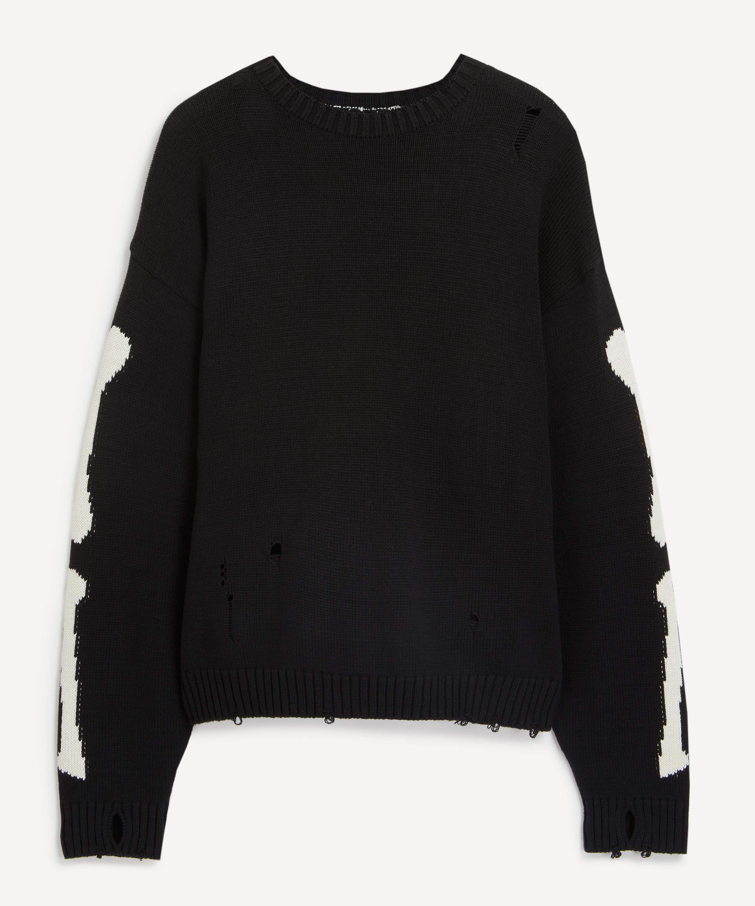 Kapital - 5G Cotton Knit BONE Crew Jumper