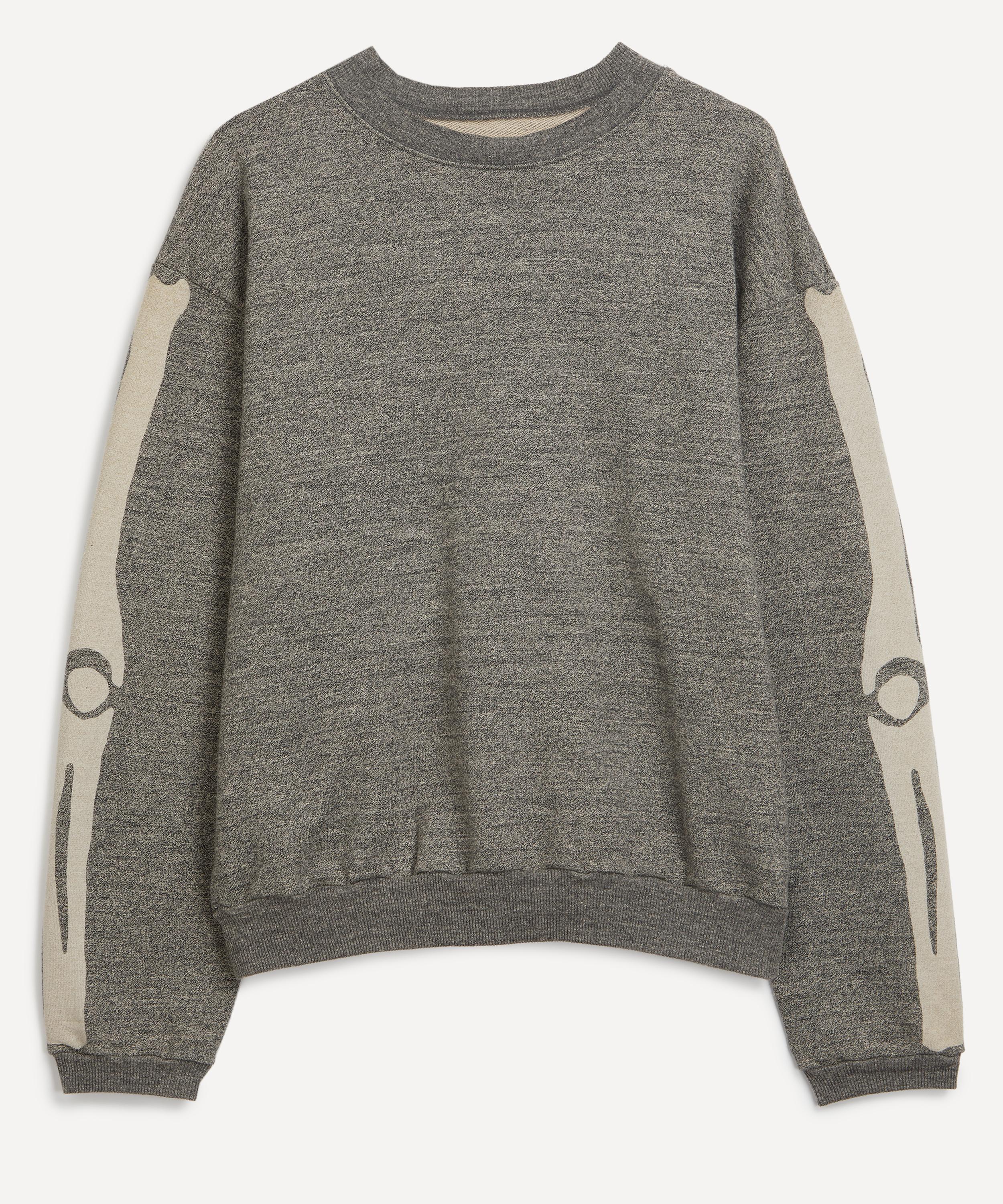 Kapital - Oversized Grandrelle Fleece Knit Bone Sweater image number 0