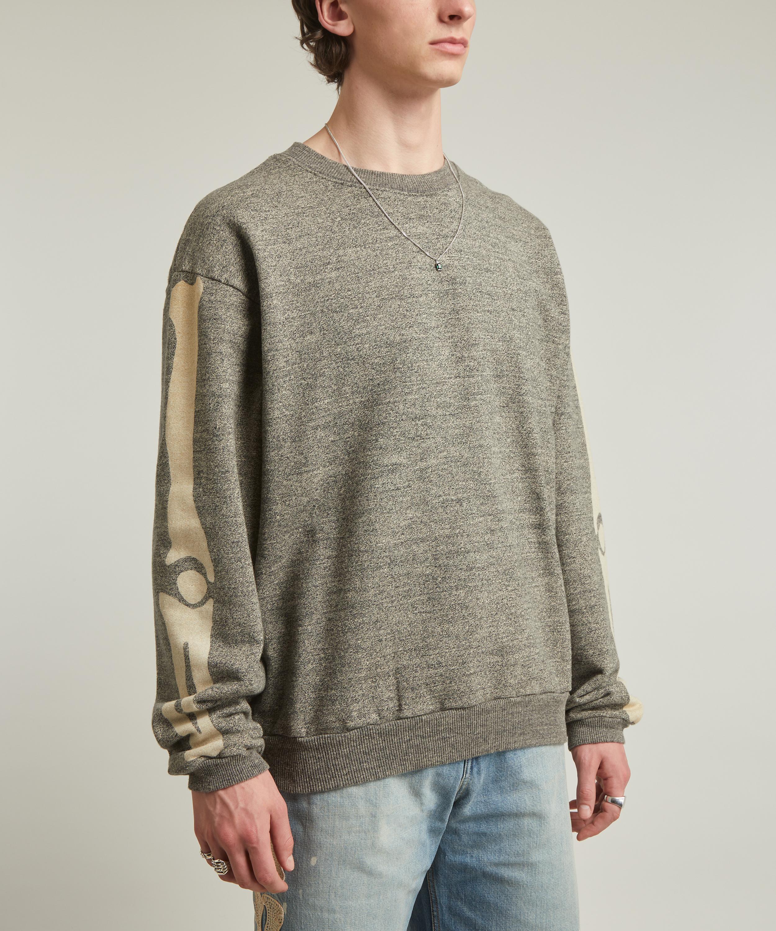 Kapital - Oversized Grandrelle Fleece Knit Bone Sweater image number 2