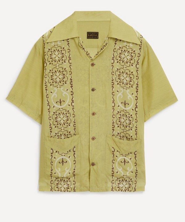 Kapital - Silk Rayon HAVANANAJA WRANGLE Collar CUBA Shirt