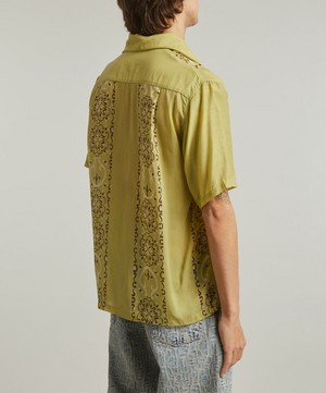 Kapital - Silk Rayon HAVANANAJA WRANGLE Collar CUBA Shirt image number 3