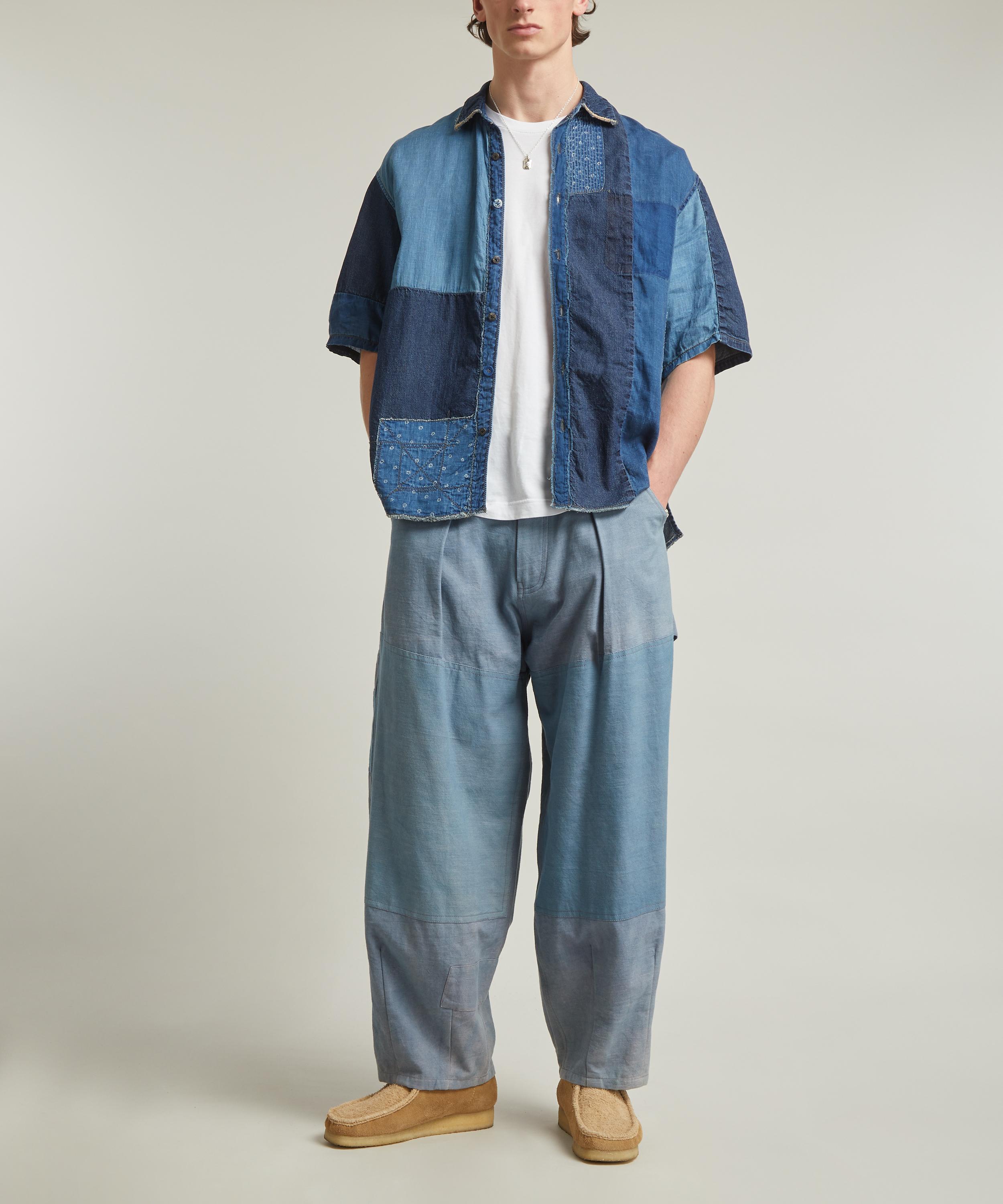 Kapital - Indigo Patchwork KATMANDU Shirt image number 1
