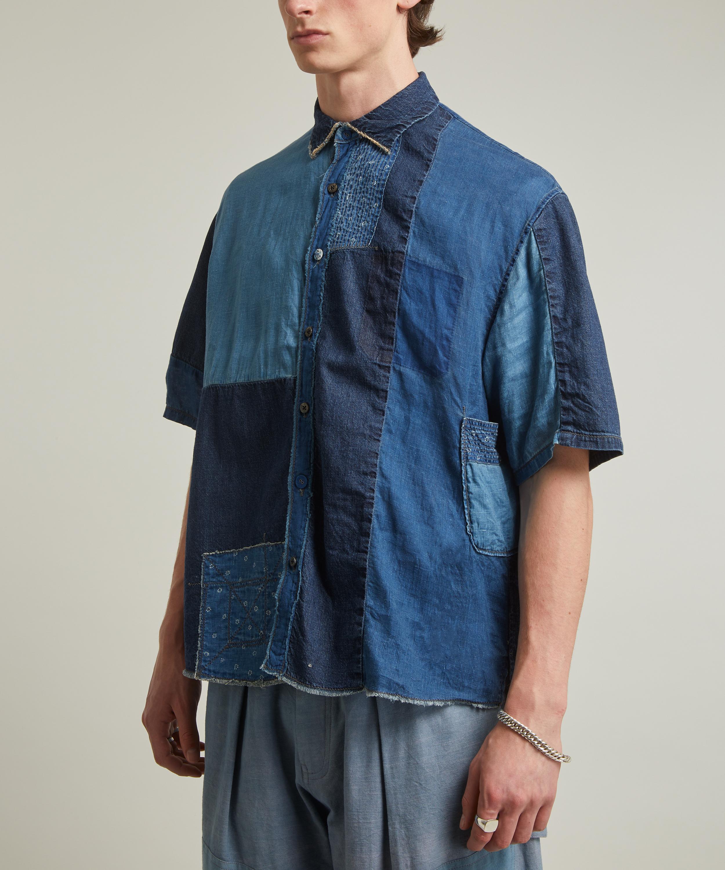 Kapital - Indigo Patchwork KATMANDU Shirt image number 2