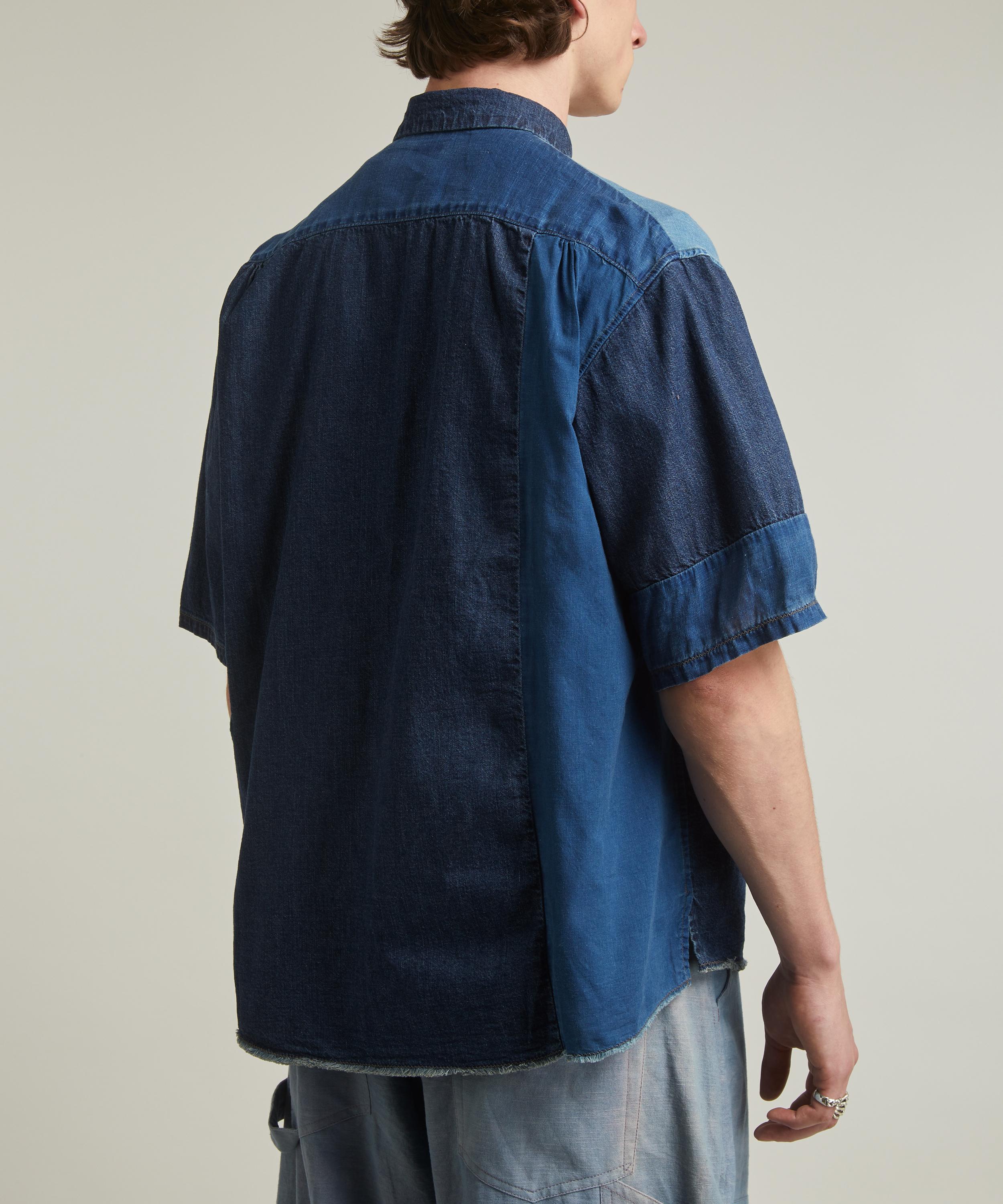 Kapital - Indigo Patchwork KATMANDU Shirt image number 3