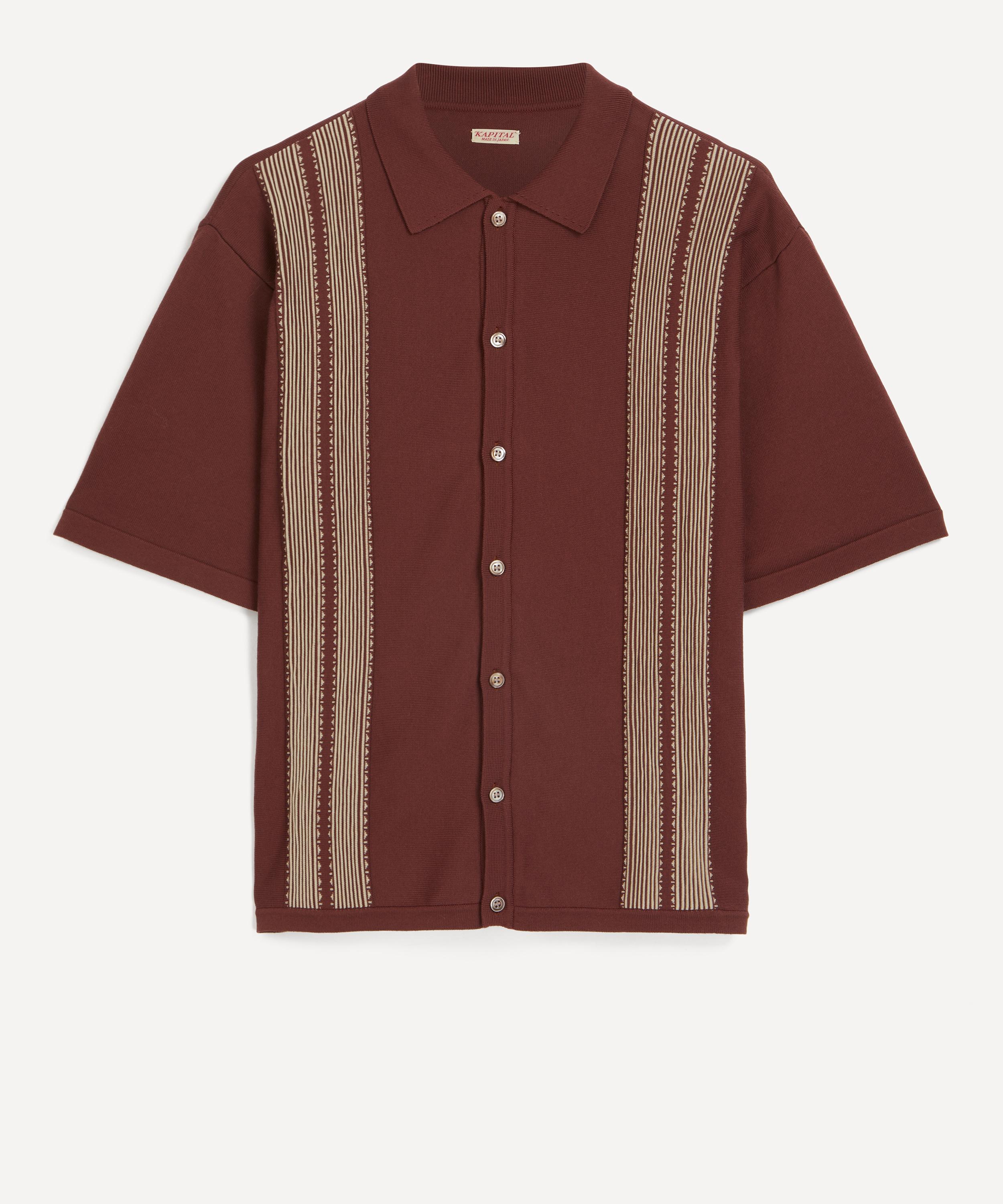 Kapital - 14G Knit TENNESSEE Aloha Polo Shirt