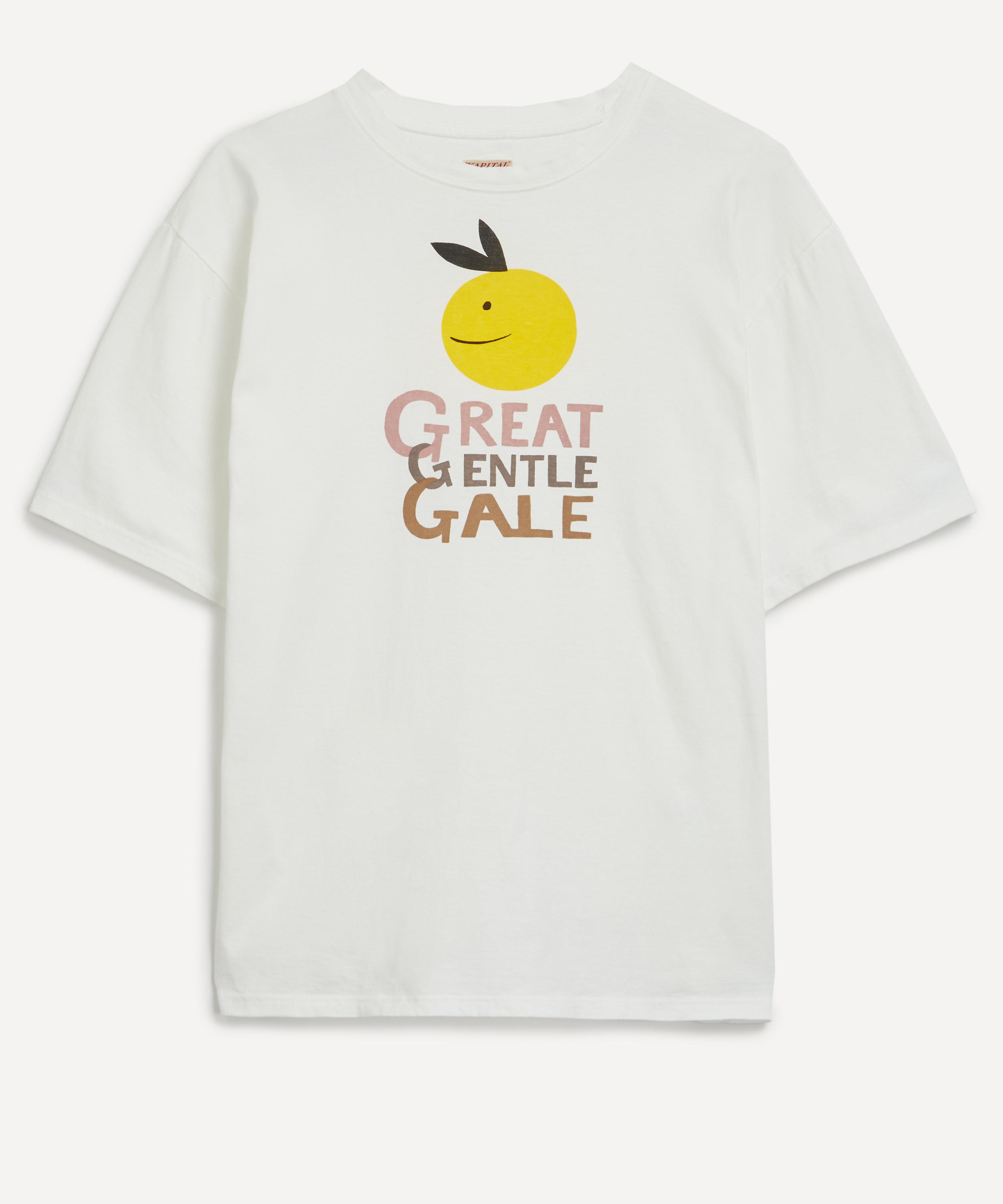 Kapital - Great Gentle Gale Jersey T-Shirt image number 0
