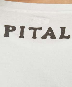 Kapital - 20 Jersey Long-Sleeve T Catpital Patch T-Shirt image number 4