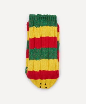 Kapital - Rasta Rainbow Happy Heel Socks image number 1