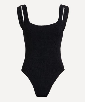 Hunza G - Square Neck Crinkle Swimsuit  image number 0