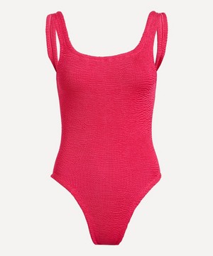Hunza G - Square Neck Crinkle Swimsuit  image number 0