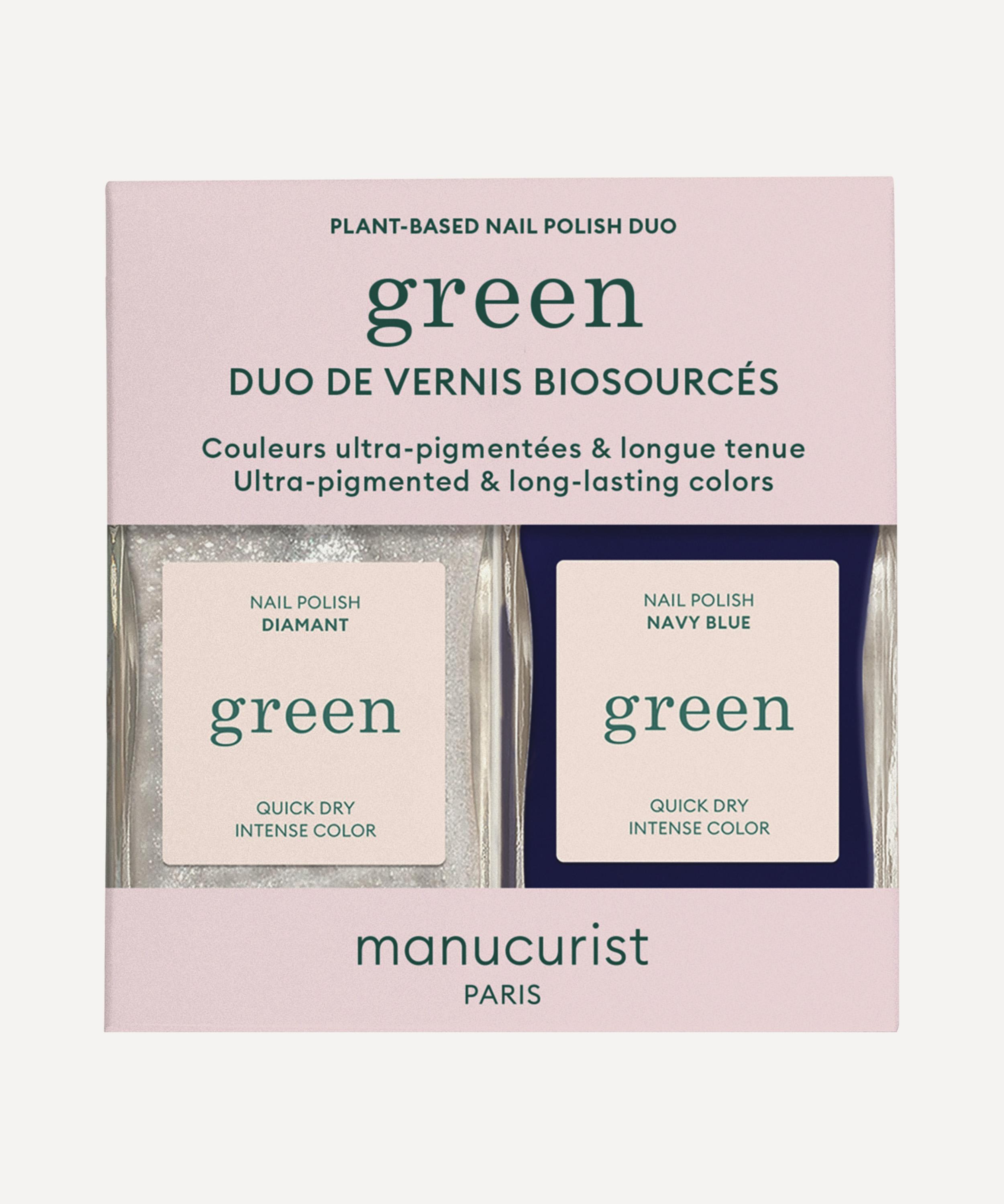 Manucurist - Green Navy Blue and Diamant Nail Polish Duo image number 0