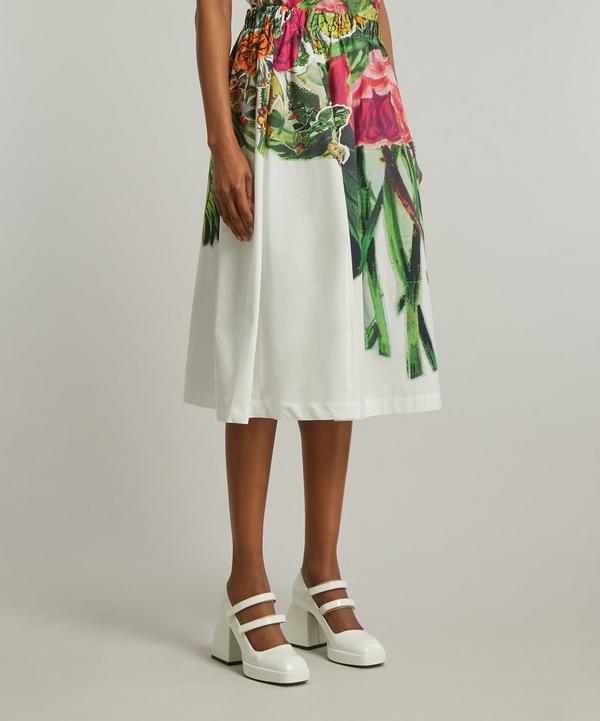 Marni Mystic Bloom Cotton Poplin Balloon Midi-Skirt | Liberty Marni Mystic Bloom Cotton Poplin Balloon Midi-Skirt | Liberty