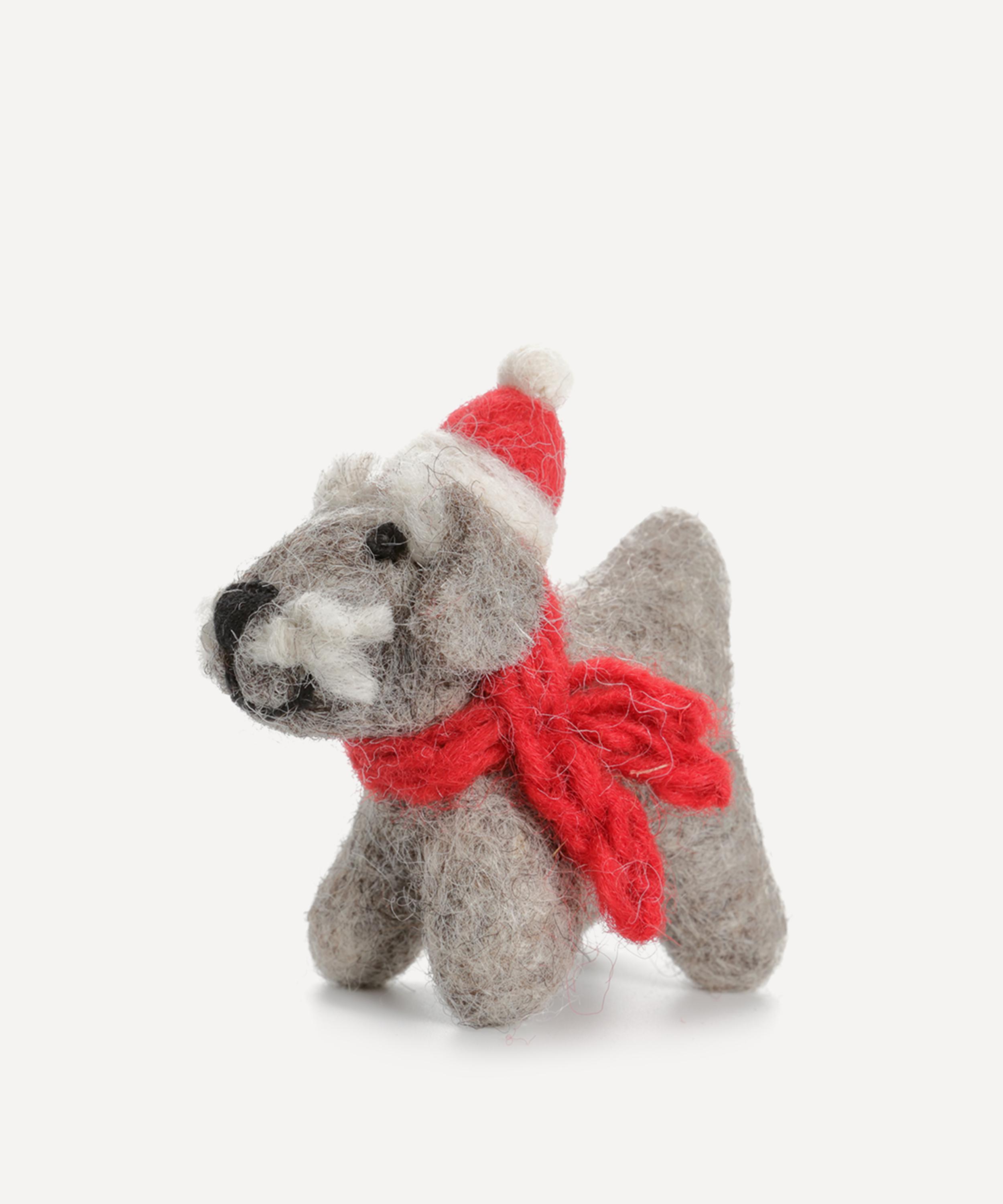 Christmas - Mini Schnauzer Tree Decoration image number 0