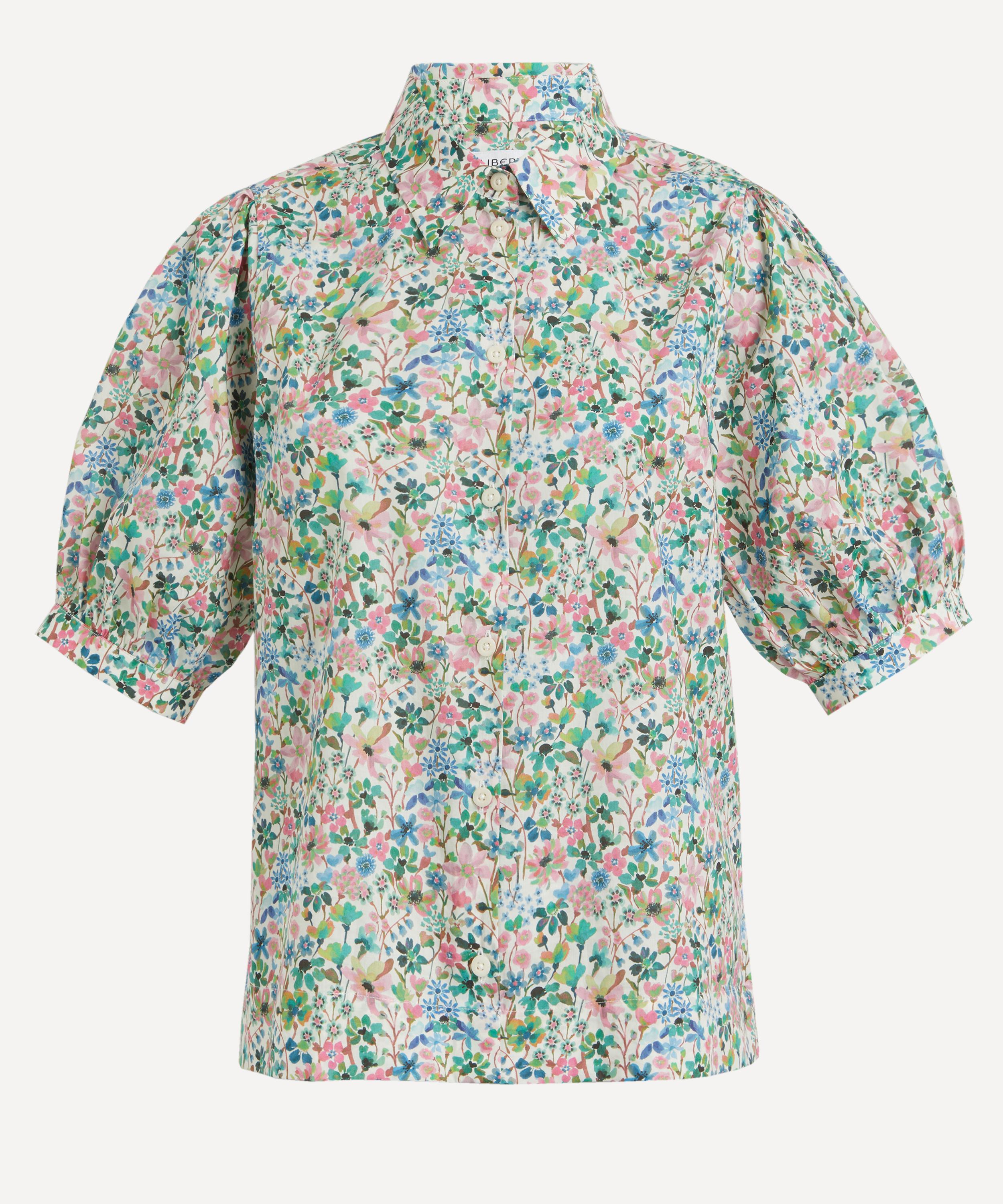 Liberty - Dreams of Summer Tana Lawn&trade; Cotton Puff-Sleeve Shirt&nbsp;