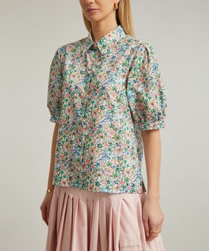 Liberty - Dreams of Summer Tana Lawn™ Cotton Puff-Sleeve Shirt  image number 2