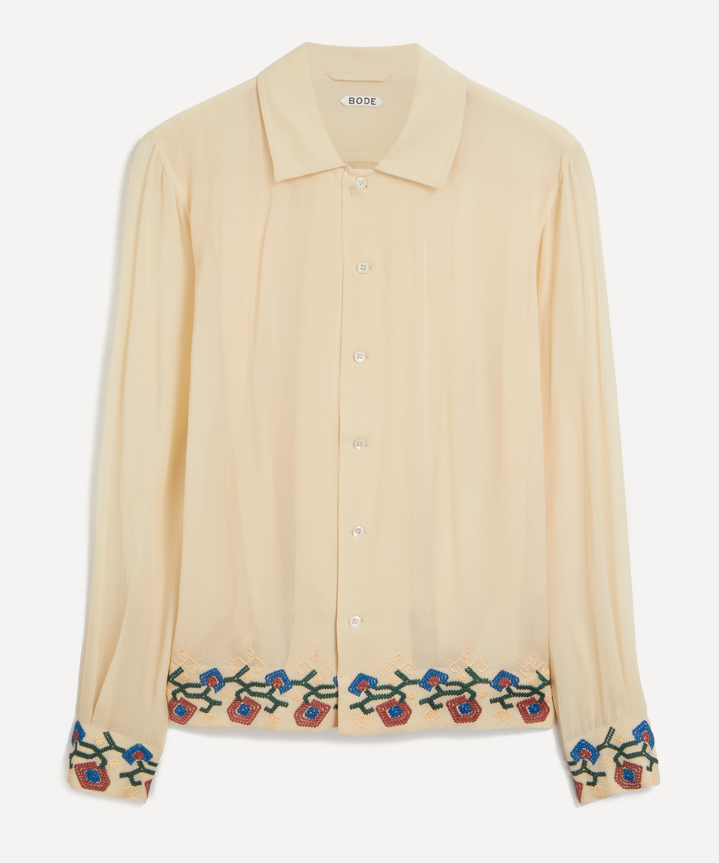 Bode - Flowering Liana Long Sleeve Shirt image number 0