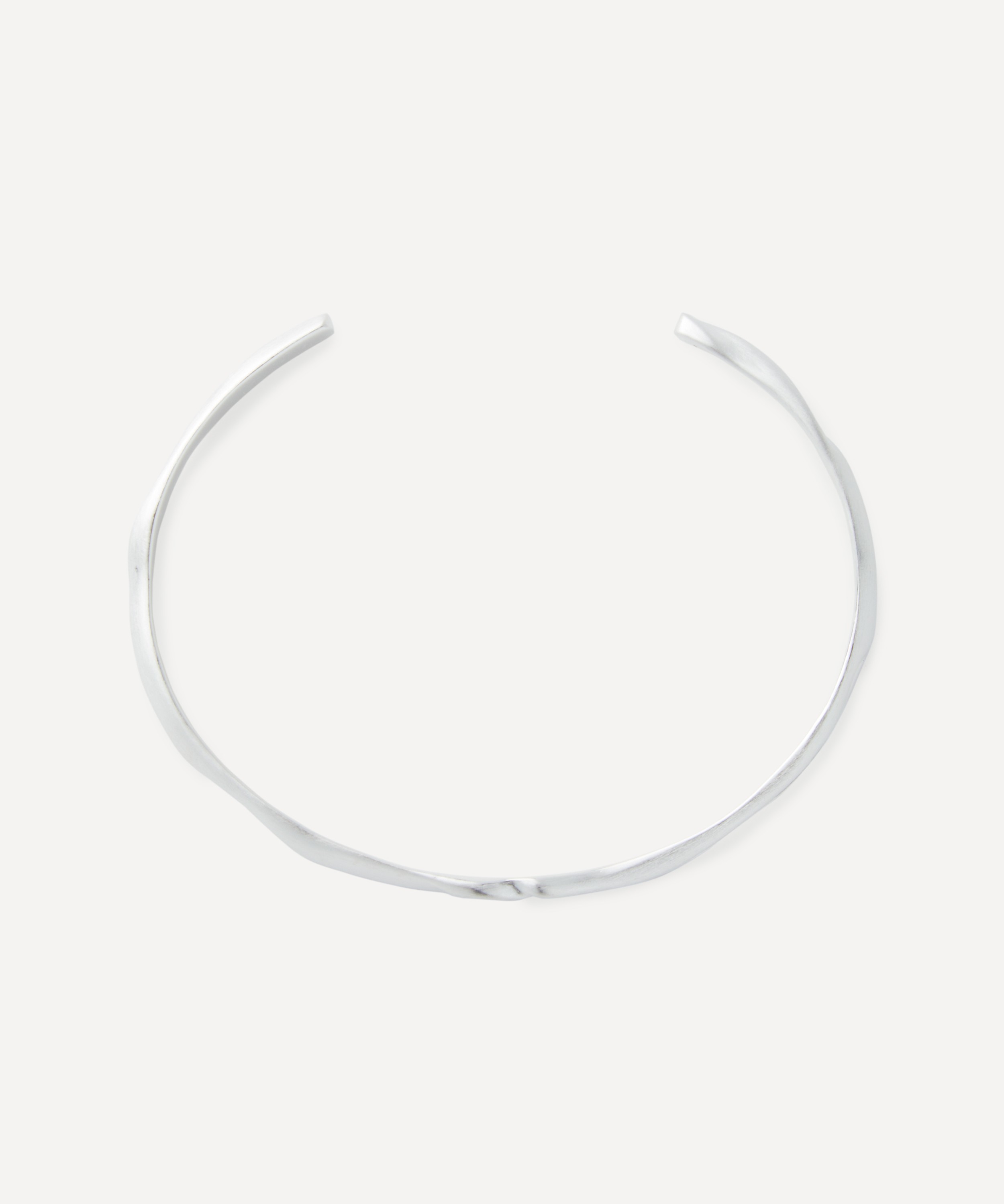 Completedworks - Platinum-Plated Sterling Silver Deflated Cuff Bracelet image number 1