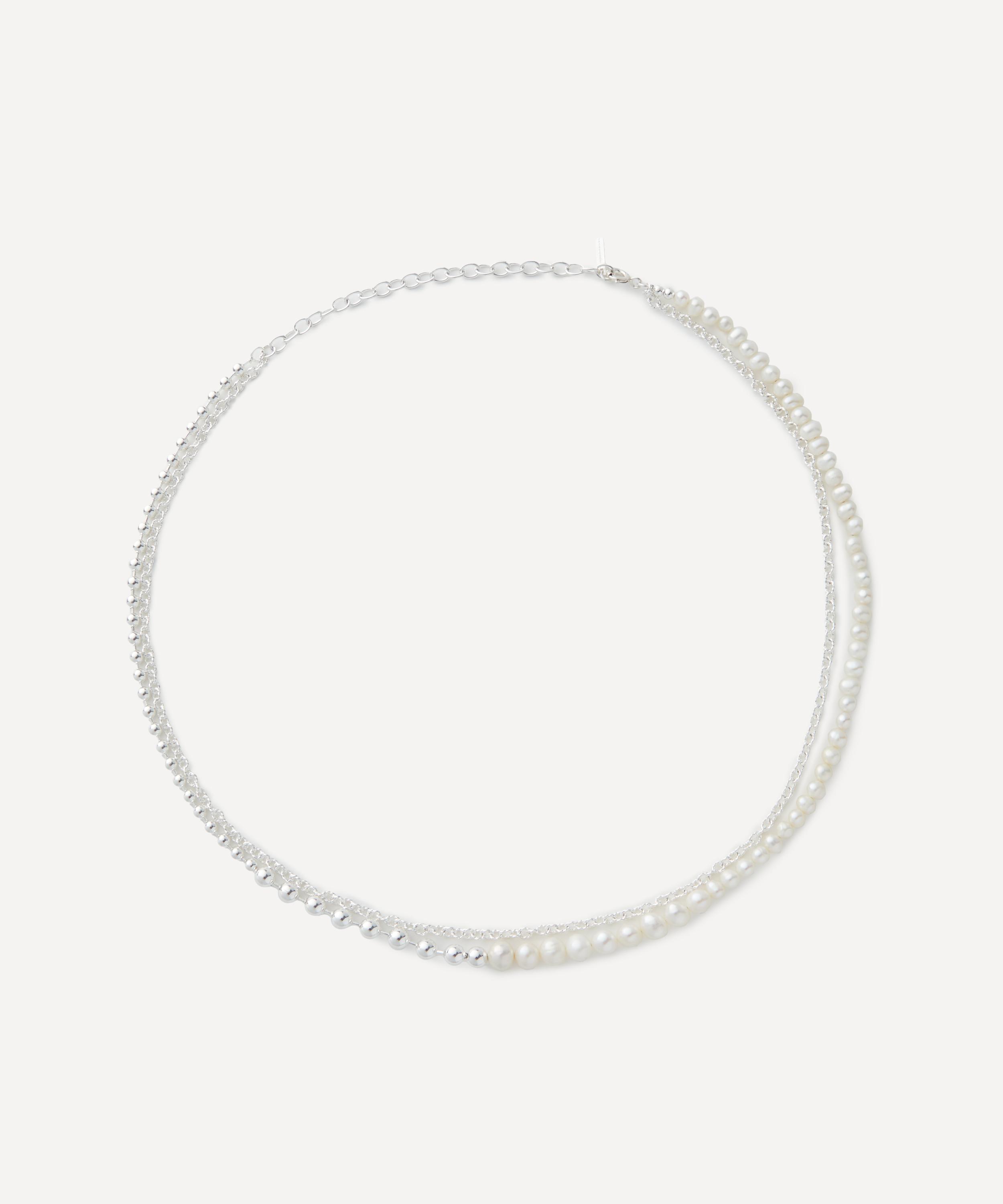 Completedworks - Rhodium-Plated Sterling Silver Forgotten Seas Necklace image number 0