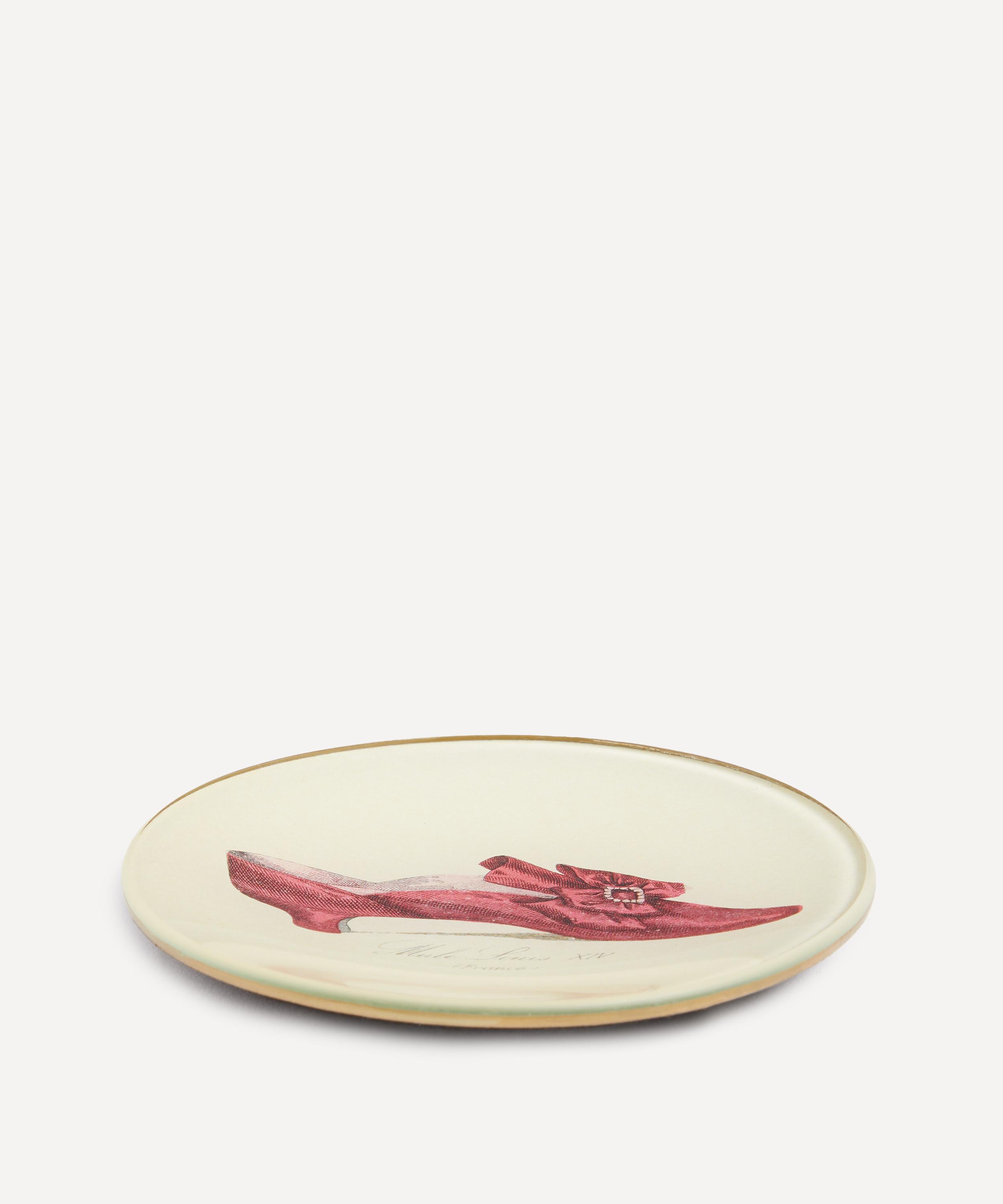 John Derian - Red Mule Round Plate image number 1