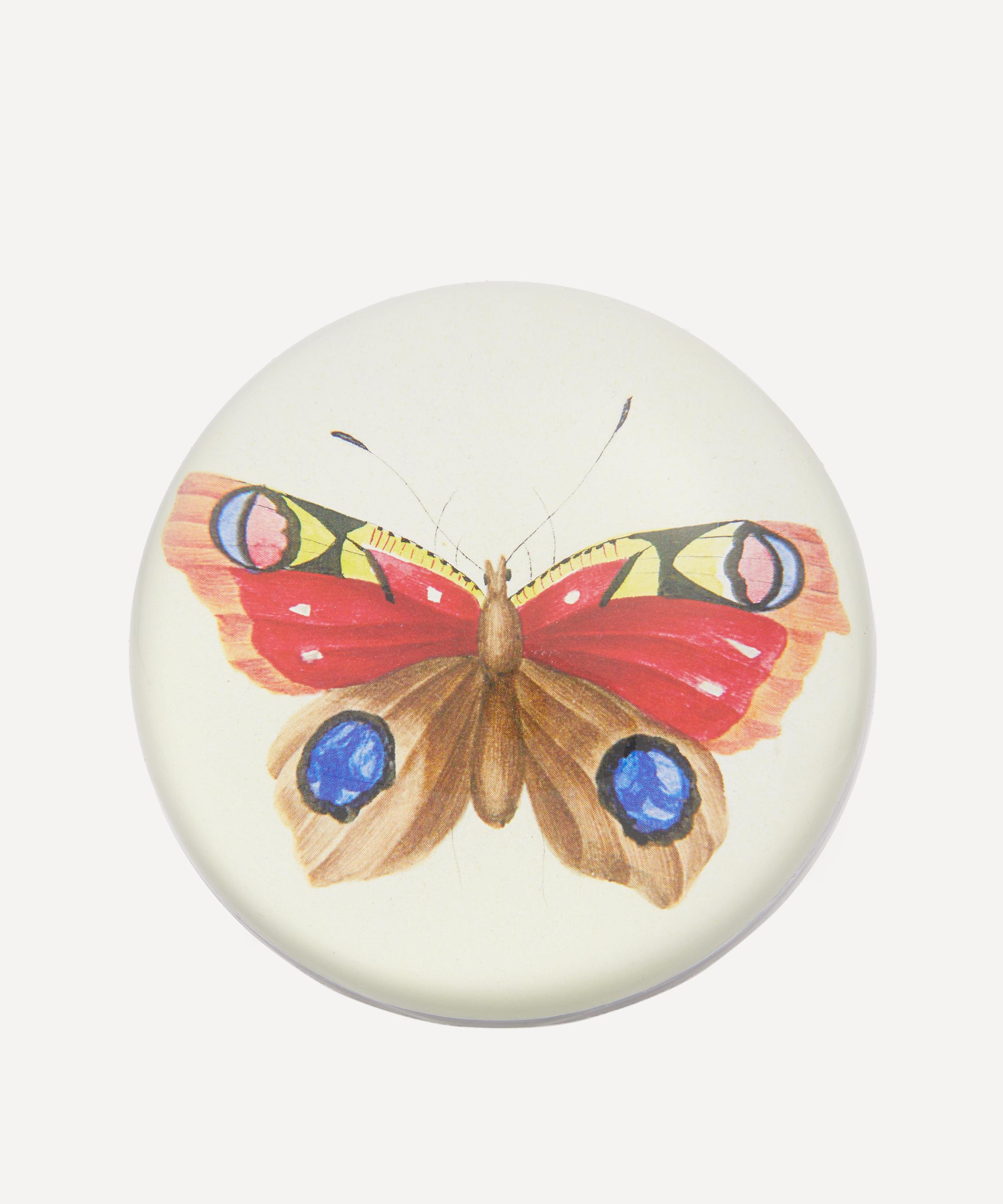 John Derian - Painted Papillion Paperweight image number 0