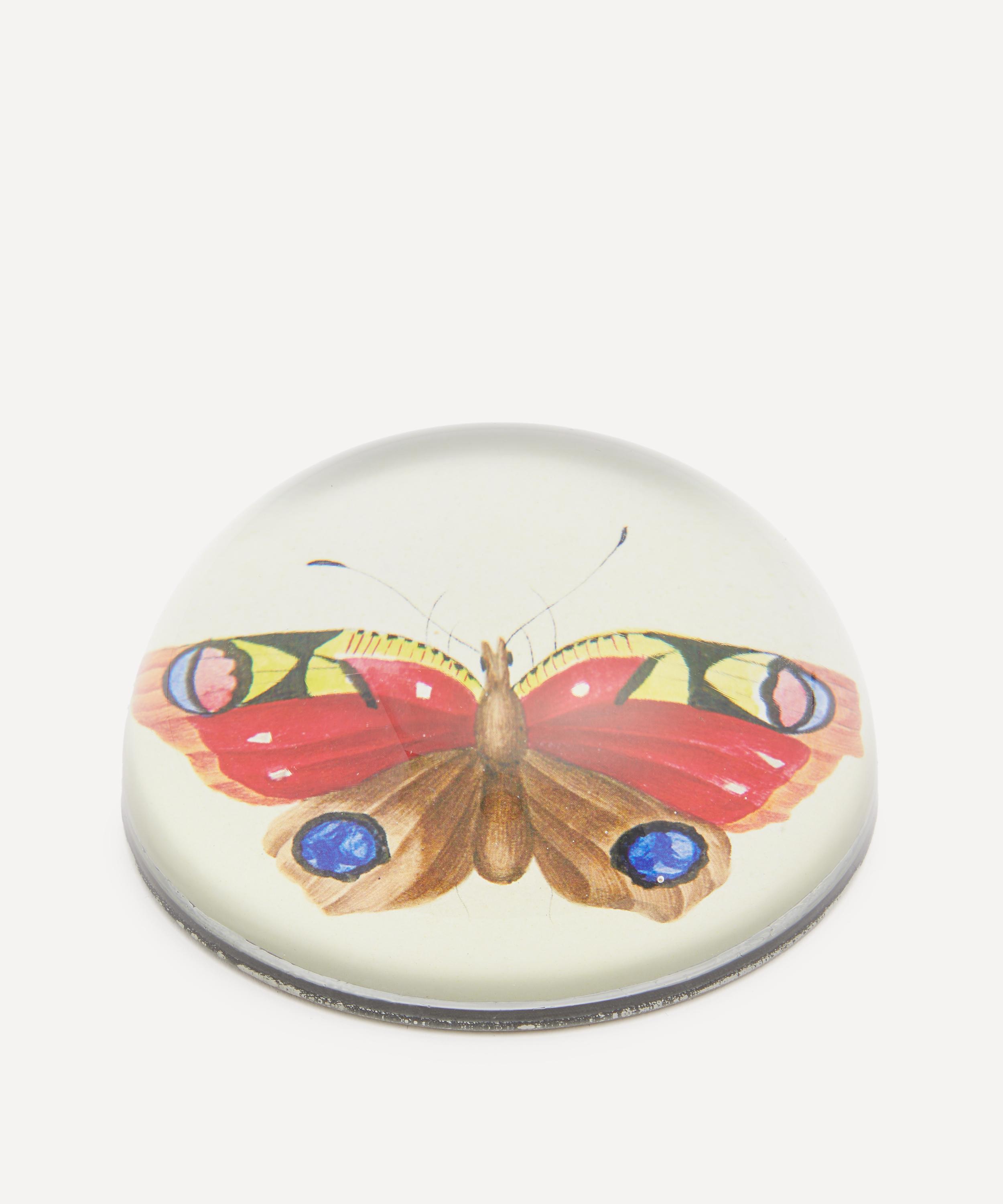 John Derian - Painted Papillion Paperweight image number 1