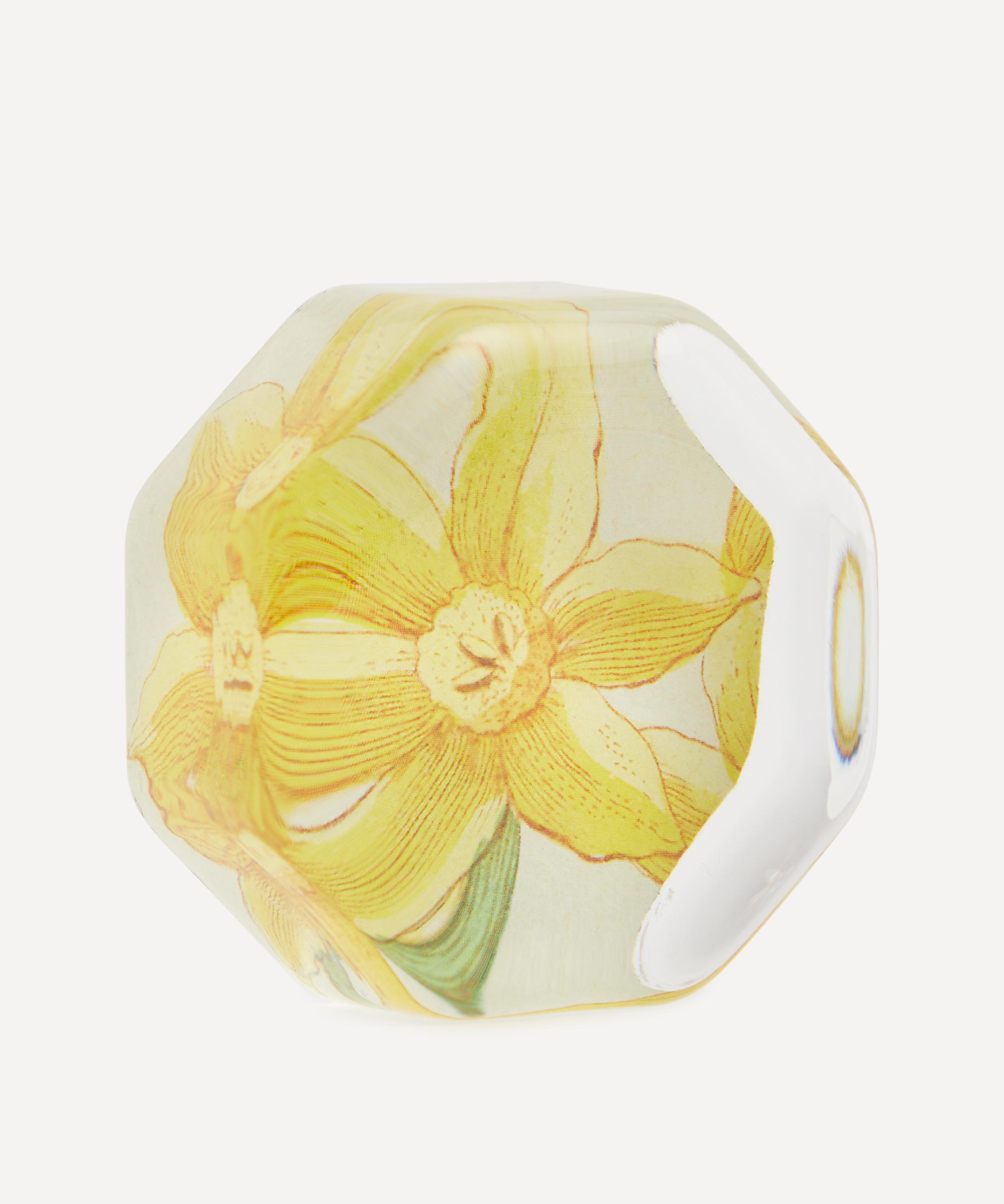 John Derian - Yellow Narcissus Octagonal Charm image number 1