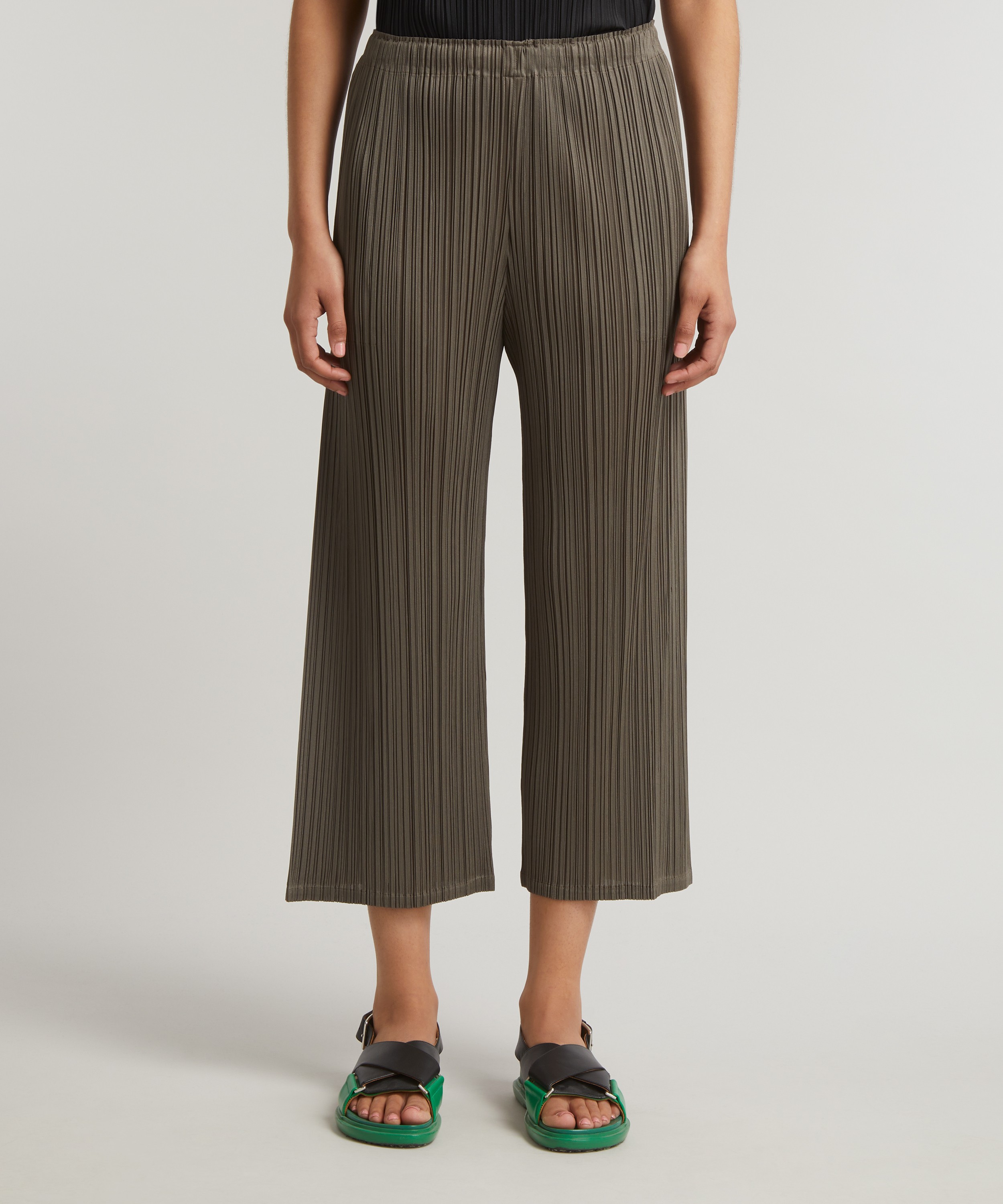 Pleats Please Issey Miyake - MONTHLY COLOURS MARCH Pleated Trousers image number 2