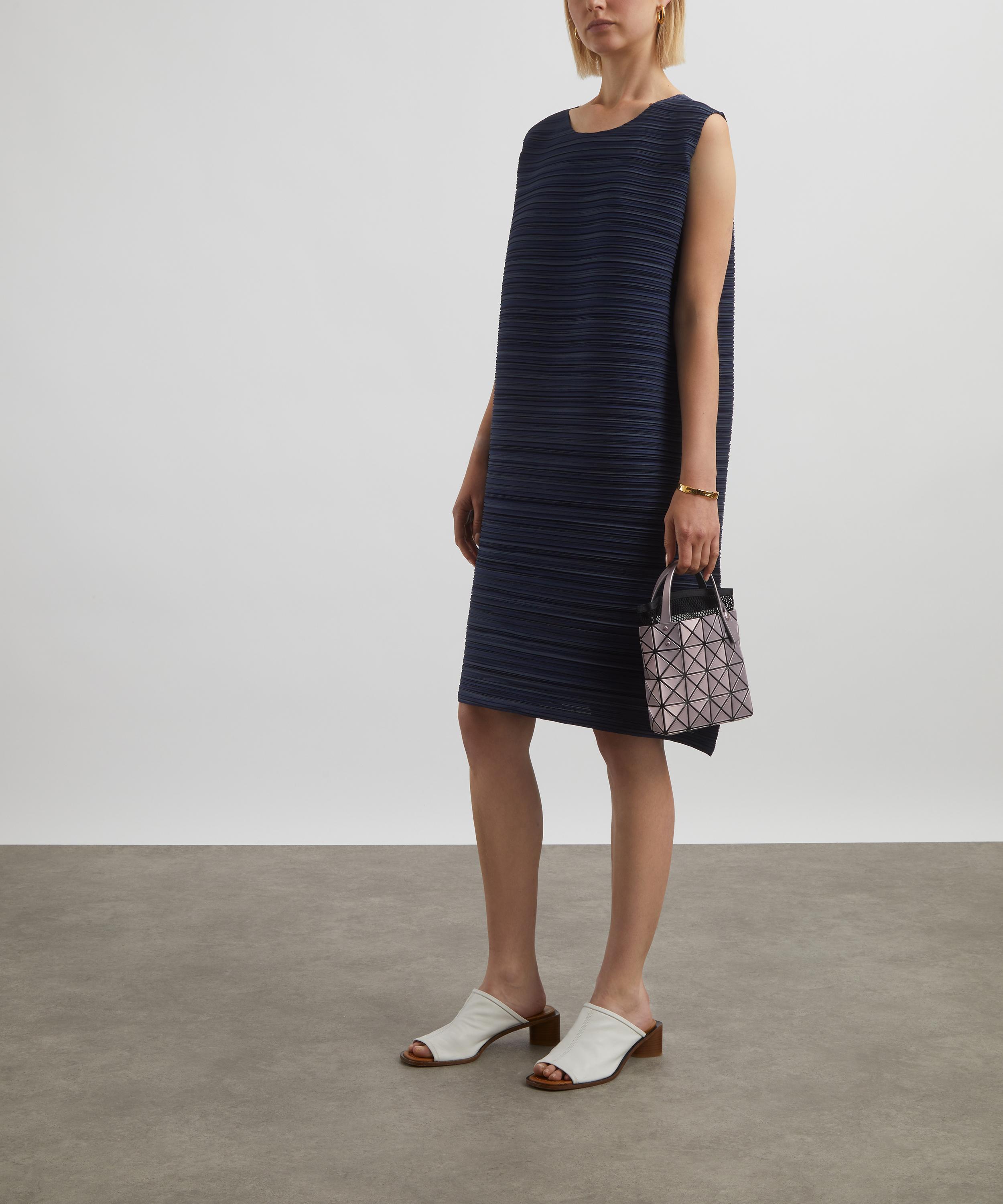 Pleats Please Issey Miyake - SHEER BOUNCE Pleated Midi Dress image number 1