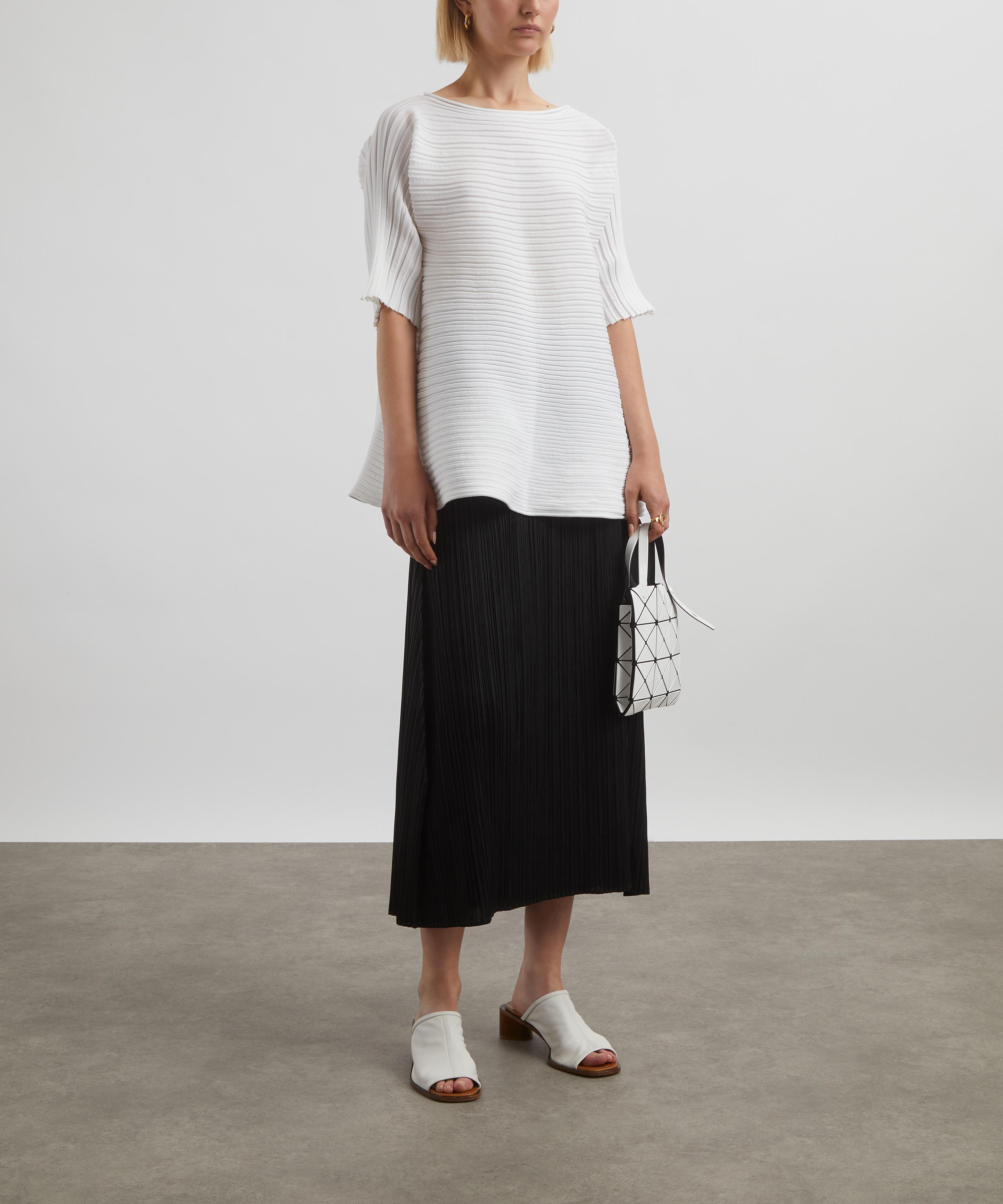 Pleats Please Issey Miyake - MONTHLY COLOURS JUNE Pleated A-Line Skirt image number 1