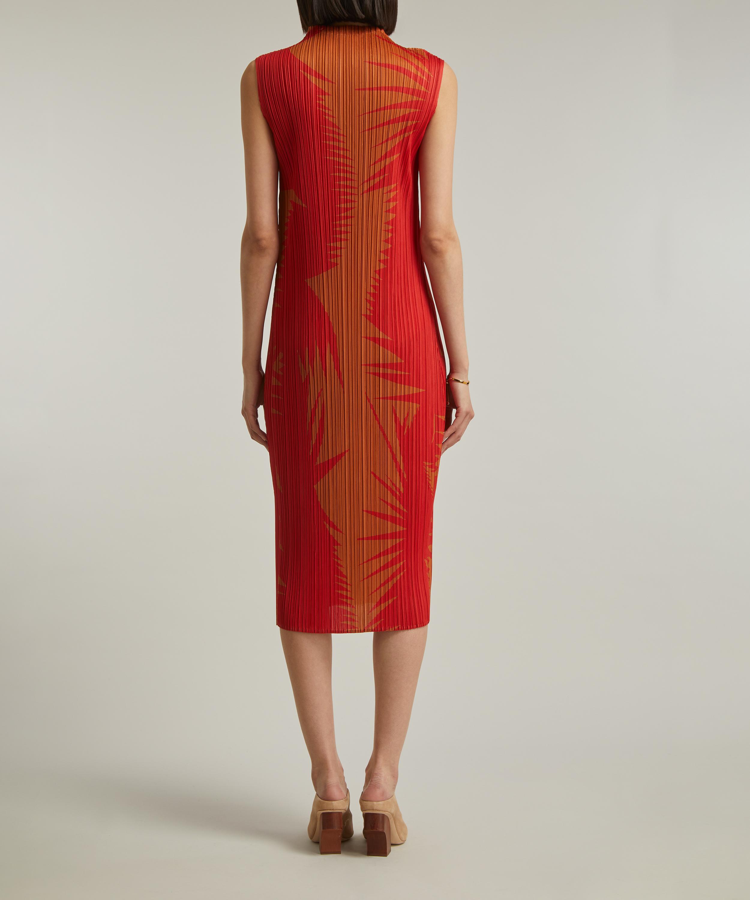 Pleats Please Issey Miyake - PIQUANT Pleated Midi Dress  image number 3