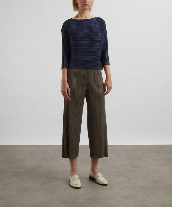 Pleats Please Issey Miyake SHEER BOUNCE Pleated Top | Liberty Pleats Please Issey Miyake SHEER BOUNCE Pleated Top | Liberty