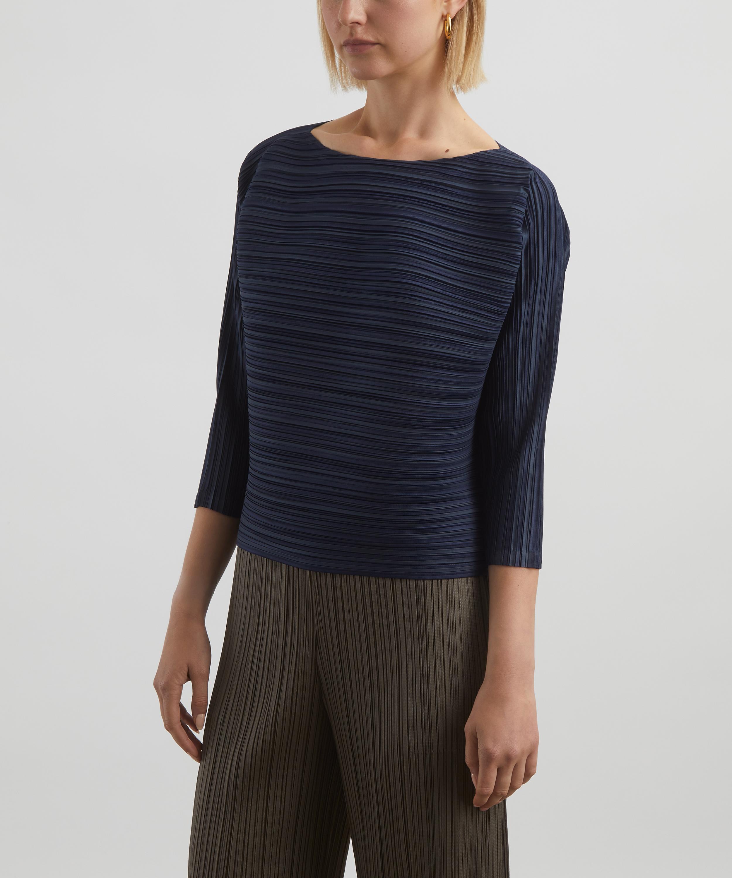 Pleats Please Issey Miyake - SHEER BOUNCE Pleated Top image number 2