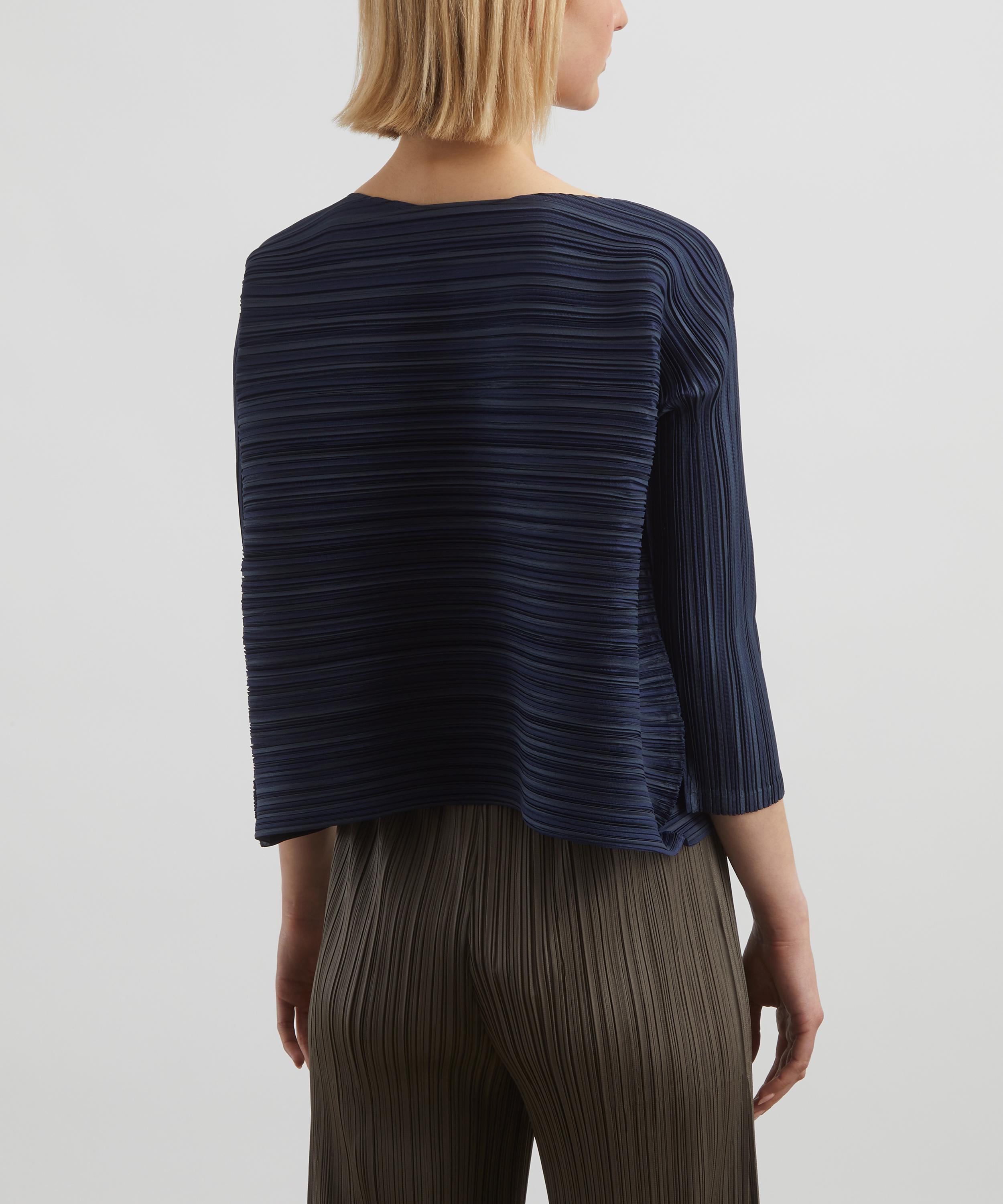 Pleats Please Issey Miyake - SHEER BOUNCE Pleated Top image number 3