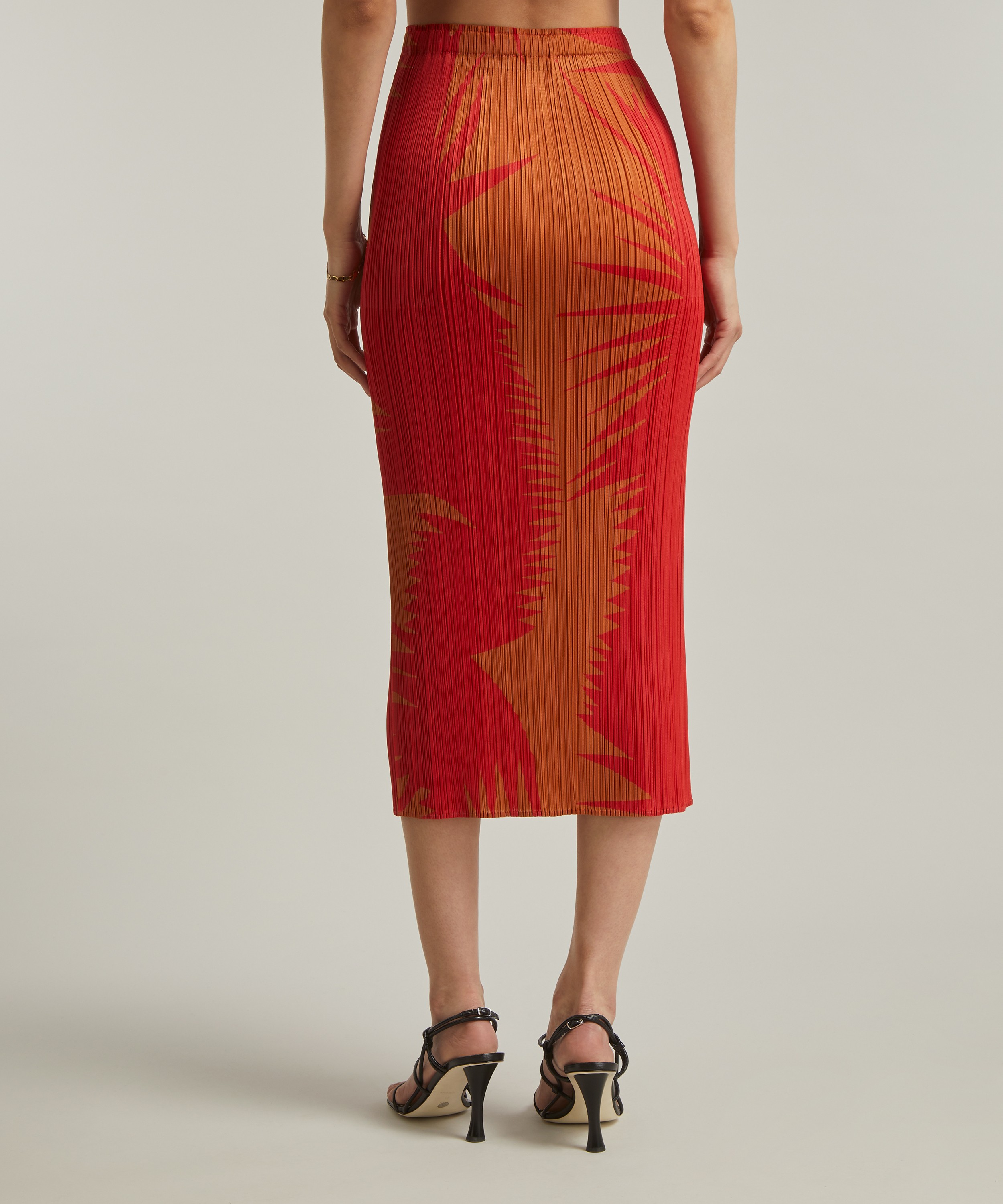 Pleats Please Issey Miyake - PIQUANT Pleated Midi Skirt image number 3