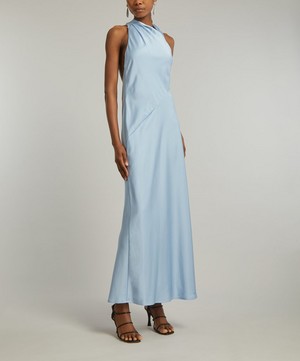 Significant Other - Annabel Satin Ice Blue Dress image number 2