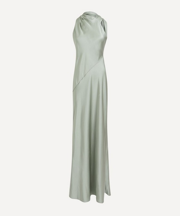 Significant Other - Annabel Sage Satin Dress
