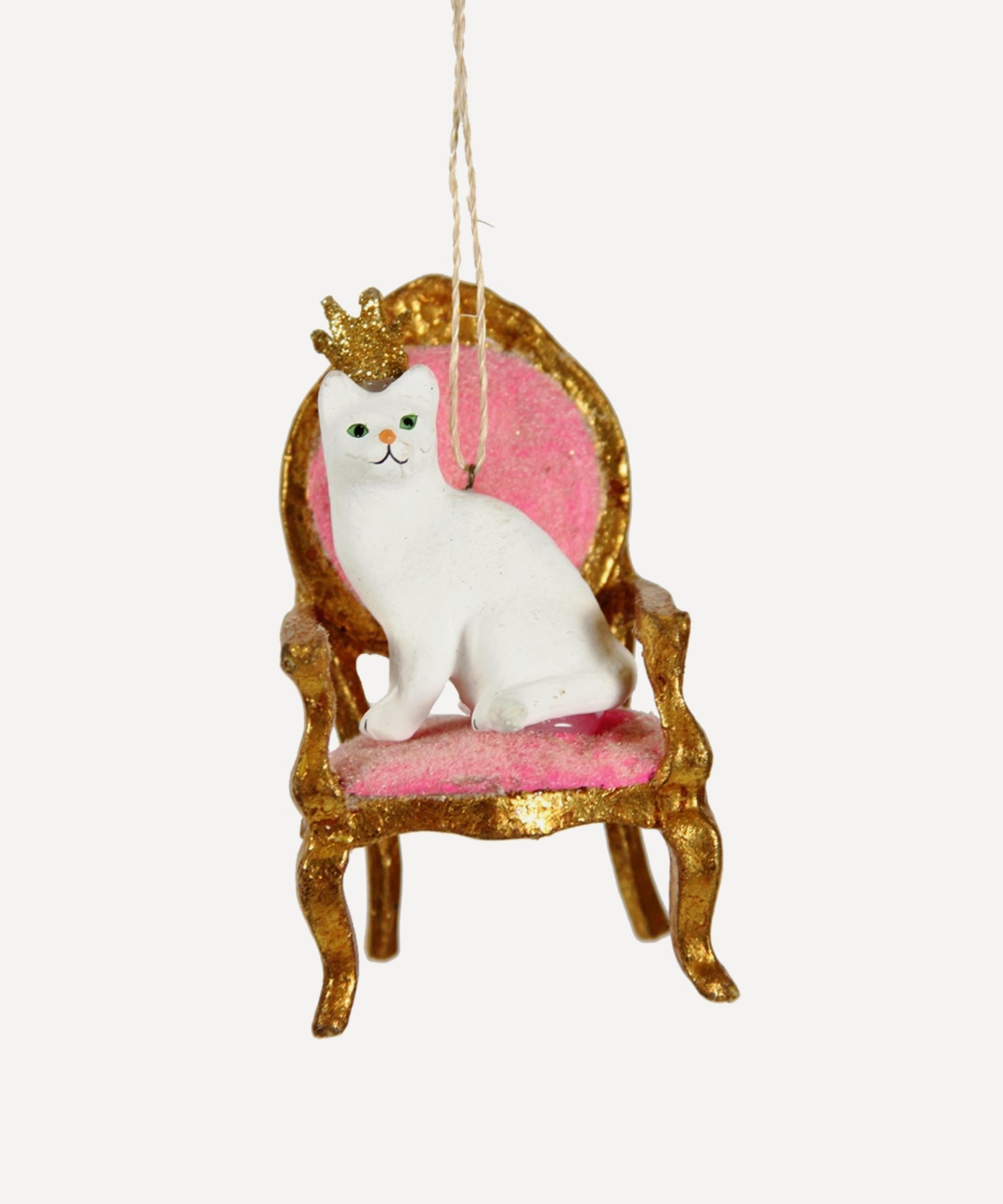 Christmas - Kitten Queen Ornament image number 0