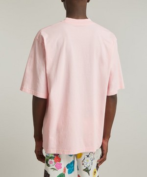Marni - Pink Bouquet Marni Logo T-Shirt image number 3