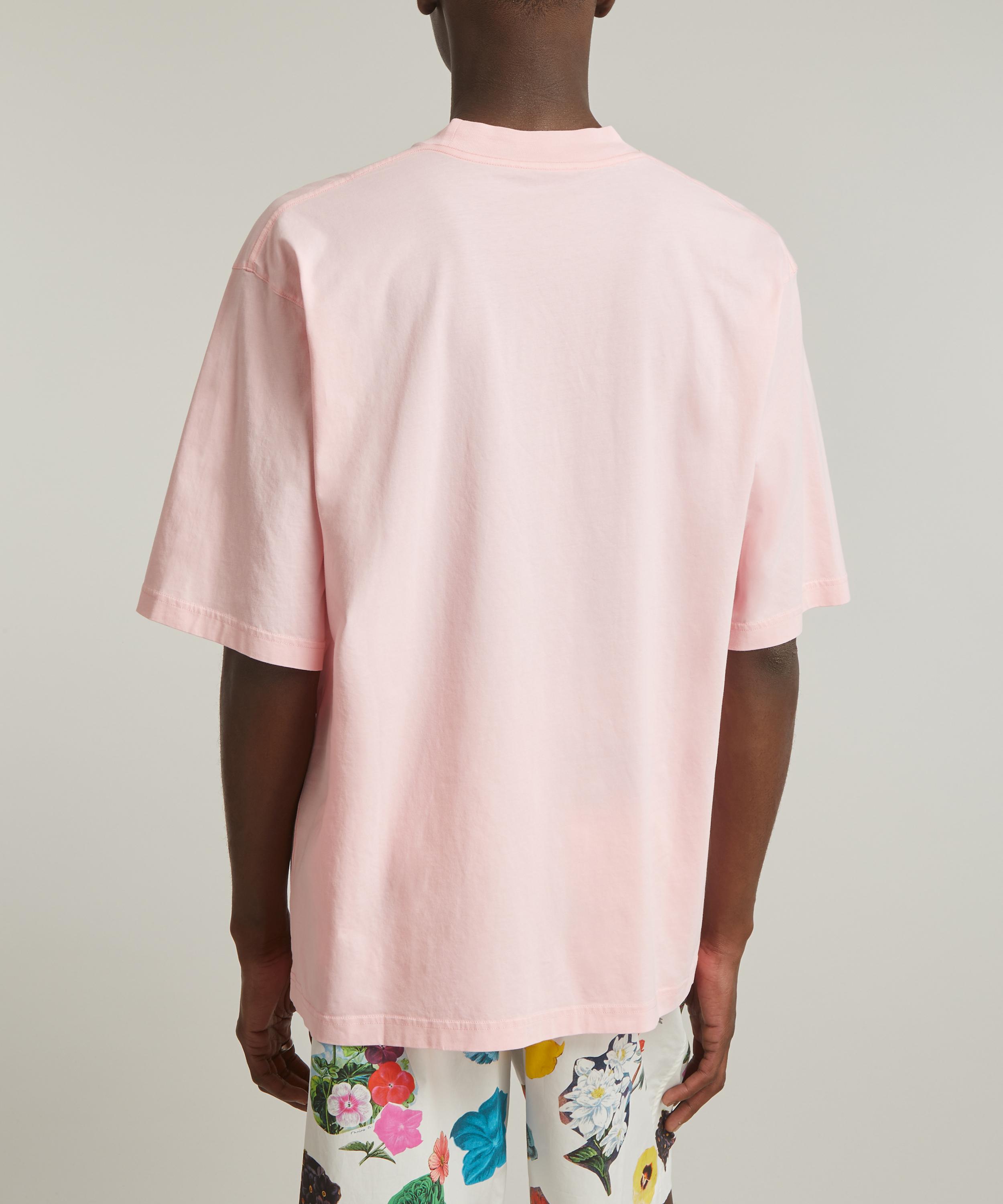 Marni - Pink Bouquet Marni Logo T-Shirt image number 3