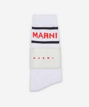 Marni - Logo Intarsia Colour-Block Socks image number 1