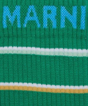 Marni - Striped Knit Socks image number 2