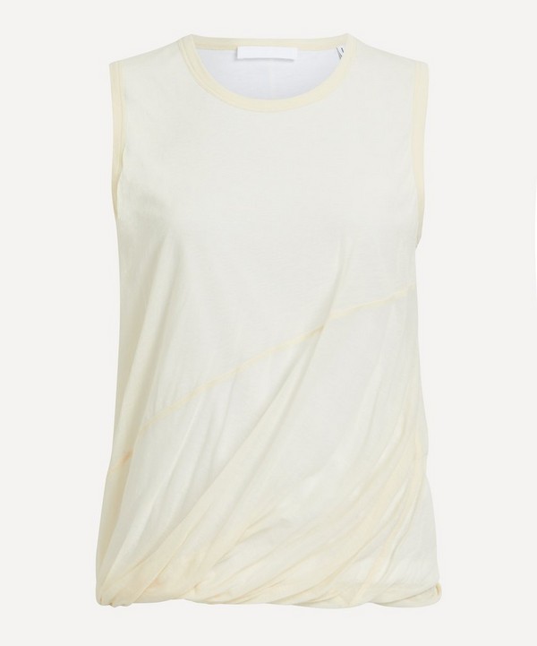 Helmut Lang - Jersey Bubble Tank Top image number null