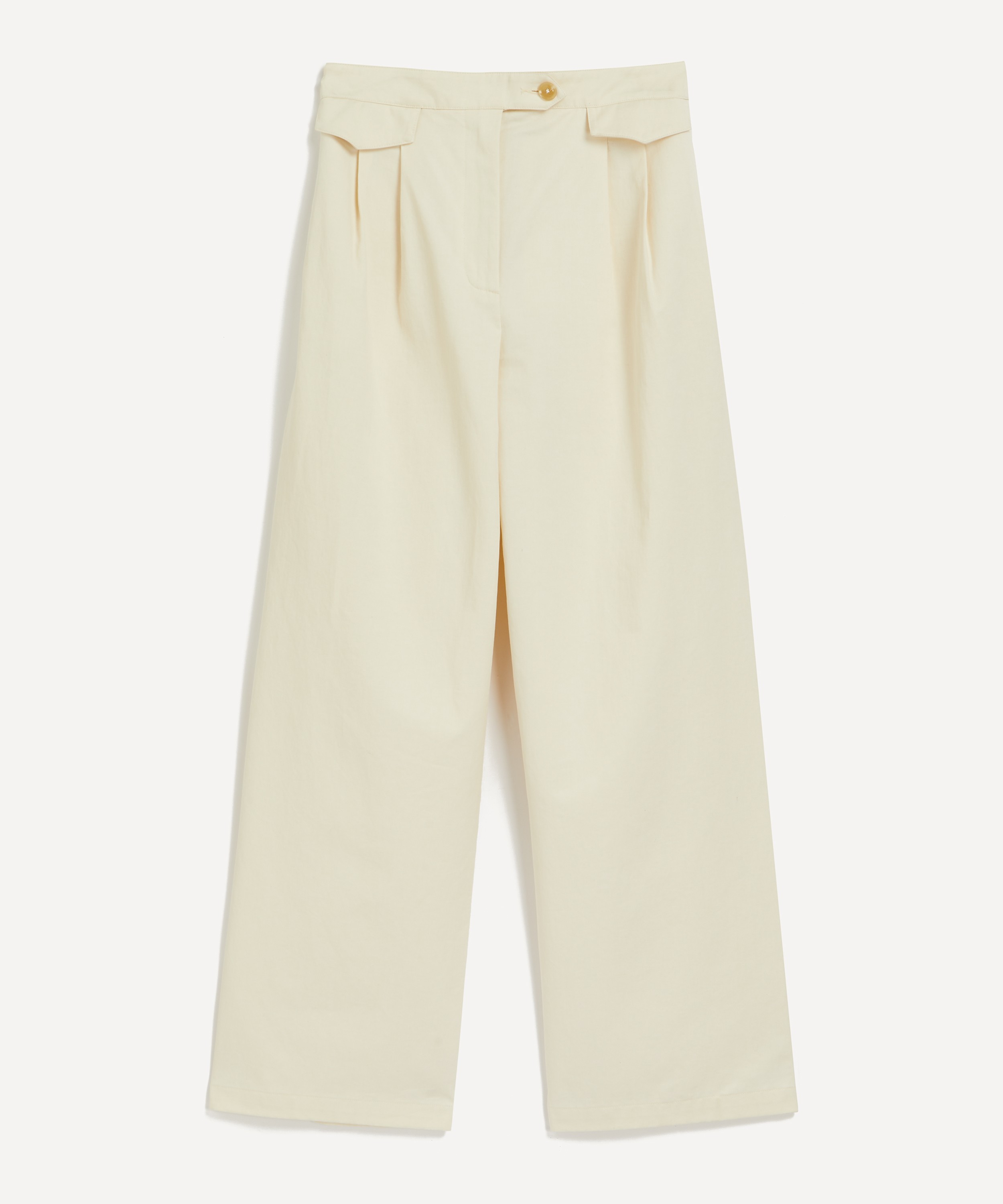 Solid & Striped - Tori Cotton Twill Trousers image number 0